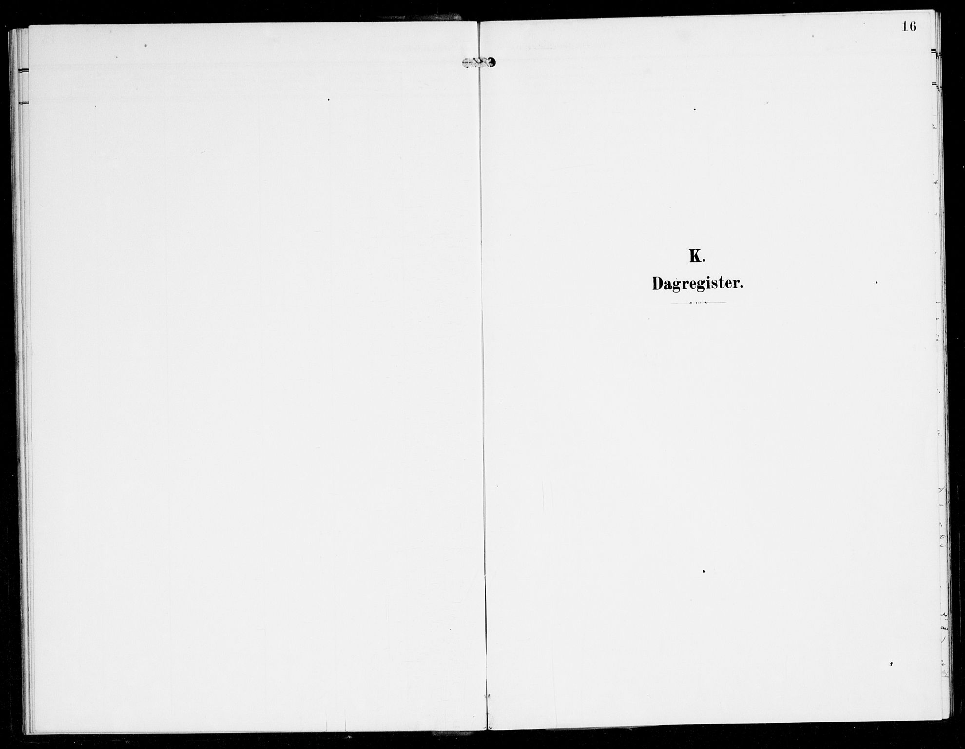 Etne sokneprestembete, SAB/A-75001/H/Haa: Parish register (official) no. E 2, 1905-1922, p. 16