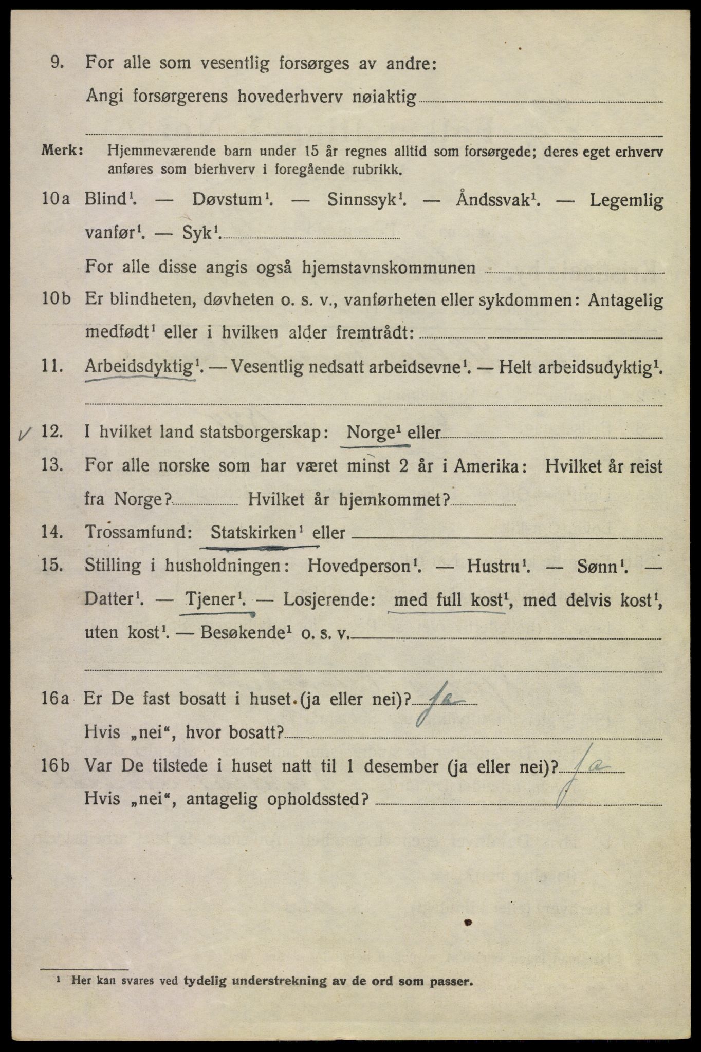 SAO, 1920 census for Kristiania, 1920, p. 618048