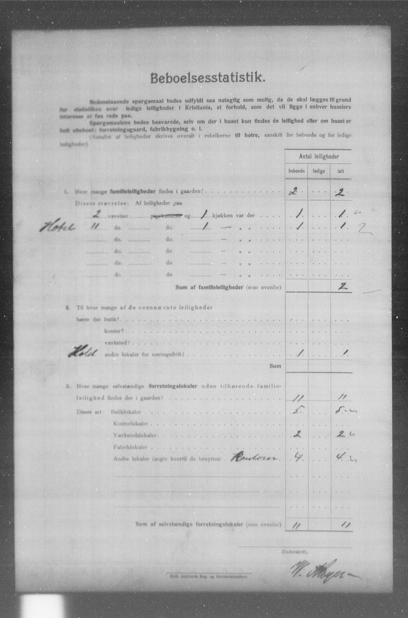 OBA, Municipal Census 1904 for Kristiania, 1904, p. 14212