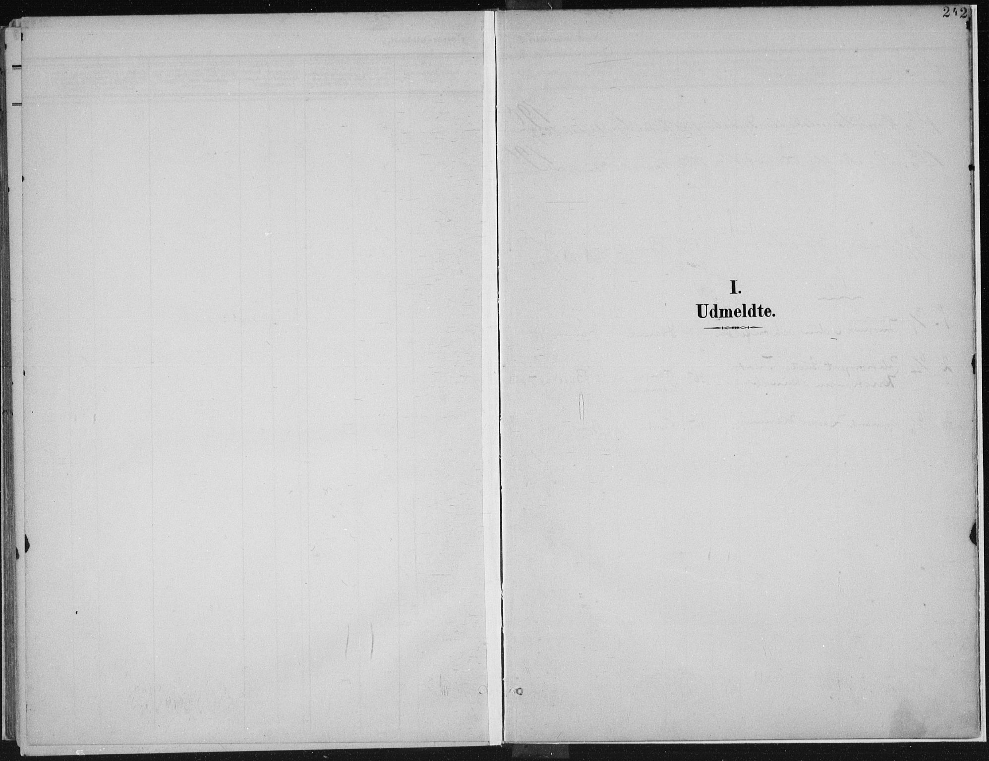 Vardal prestekontor, SAH/PREST-100/H/Ha/Haa/L0013: Parish register (official) no. 13, 1901-1911, p. 242
