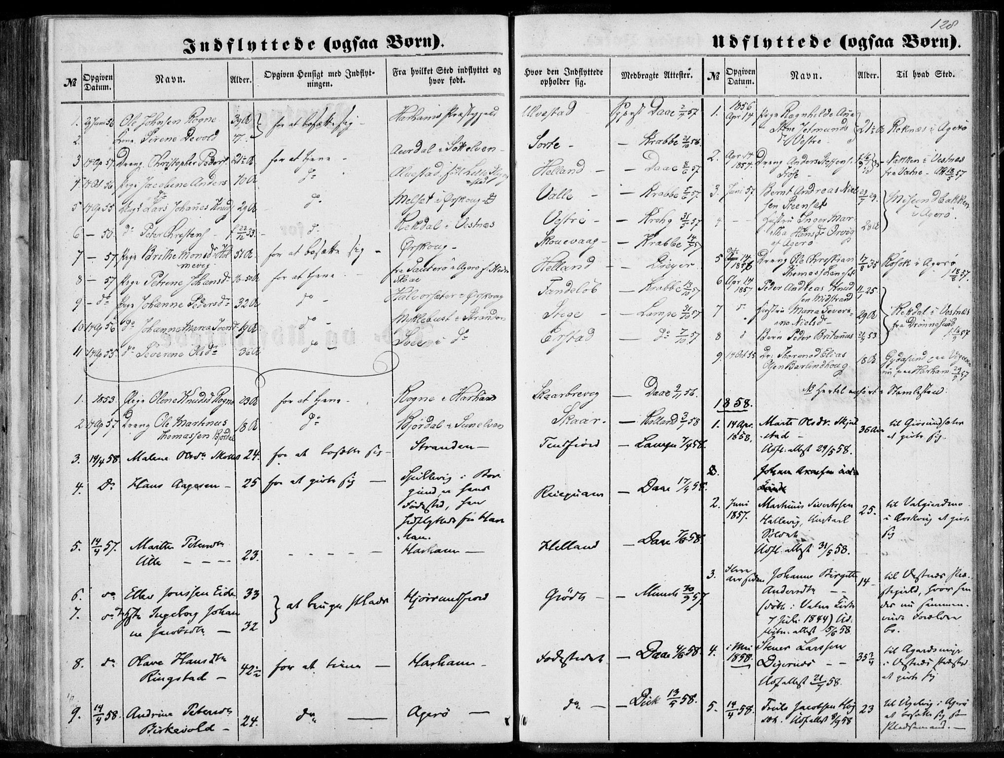 Ministerialprotokoller, klokkerbøker og fødselsregistre - Møre og Romsdal, AV/SAT-A-1454/524/L0354: Parish register (official) no. 524A06, 1857-1863, p. 128