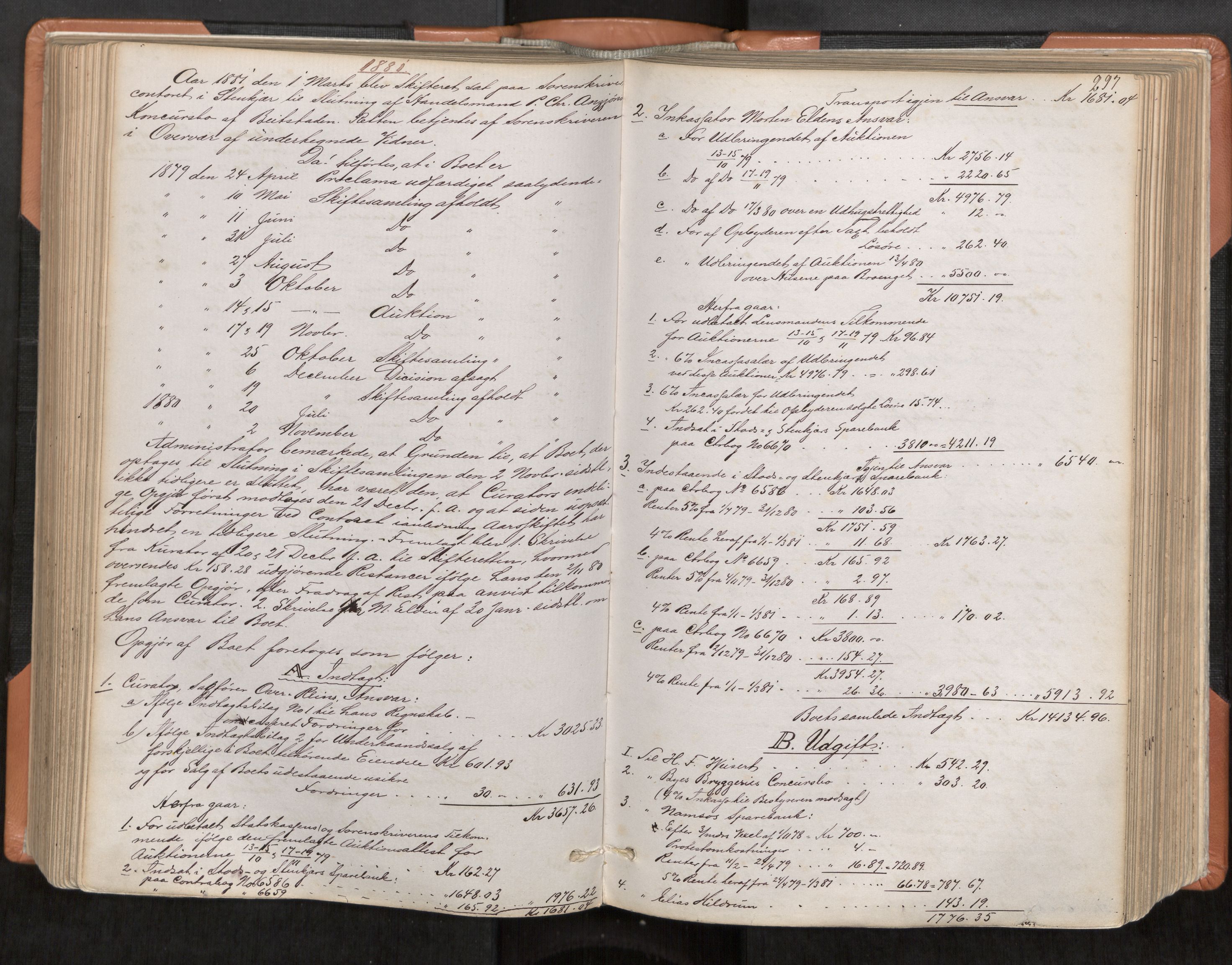 Inderøy sorenskriveri, AV/SAT-A-4147/1/3/3A/L0028: Skifteslutningsprotokoll 3, 1871-1888, p. 297
