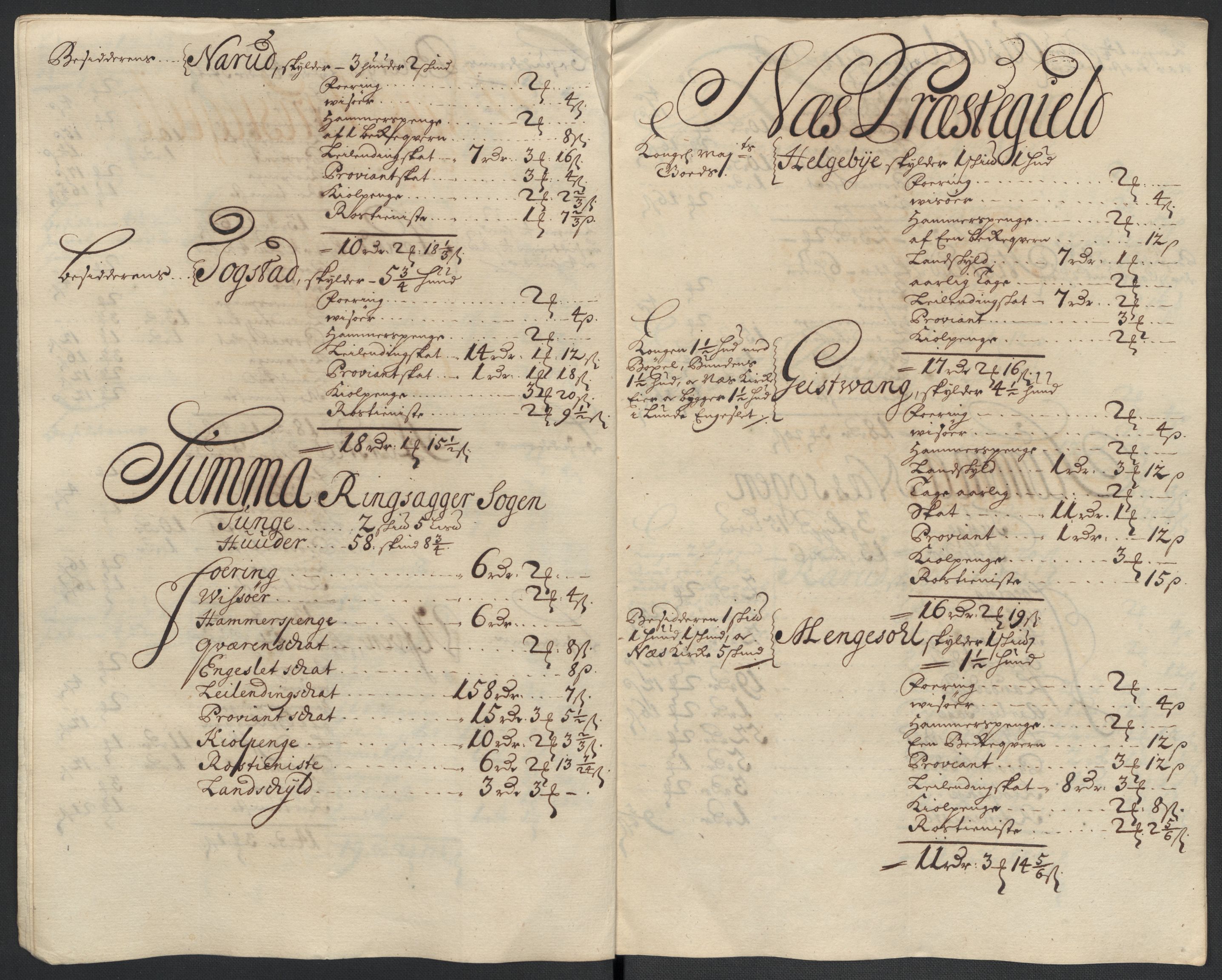 Rentekammeret inntil 1814, Reviderte regnskaper, Fogderegnskap, RA/EA-4092/R16/L1041: Fogderegnskap Hedmark, 1703-1704, p. 323