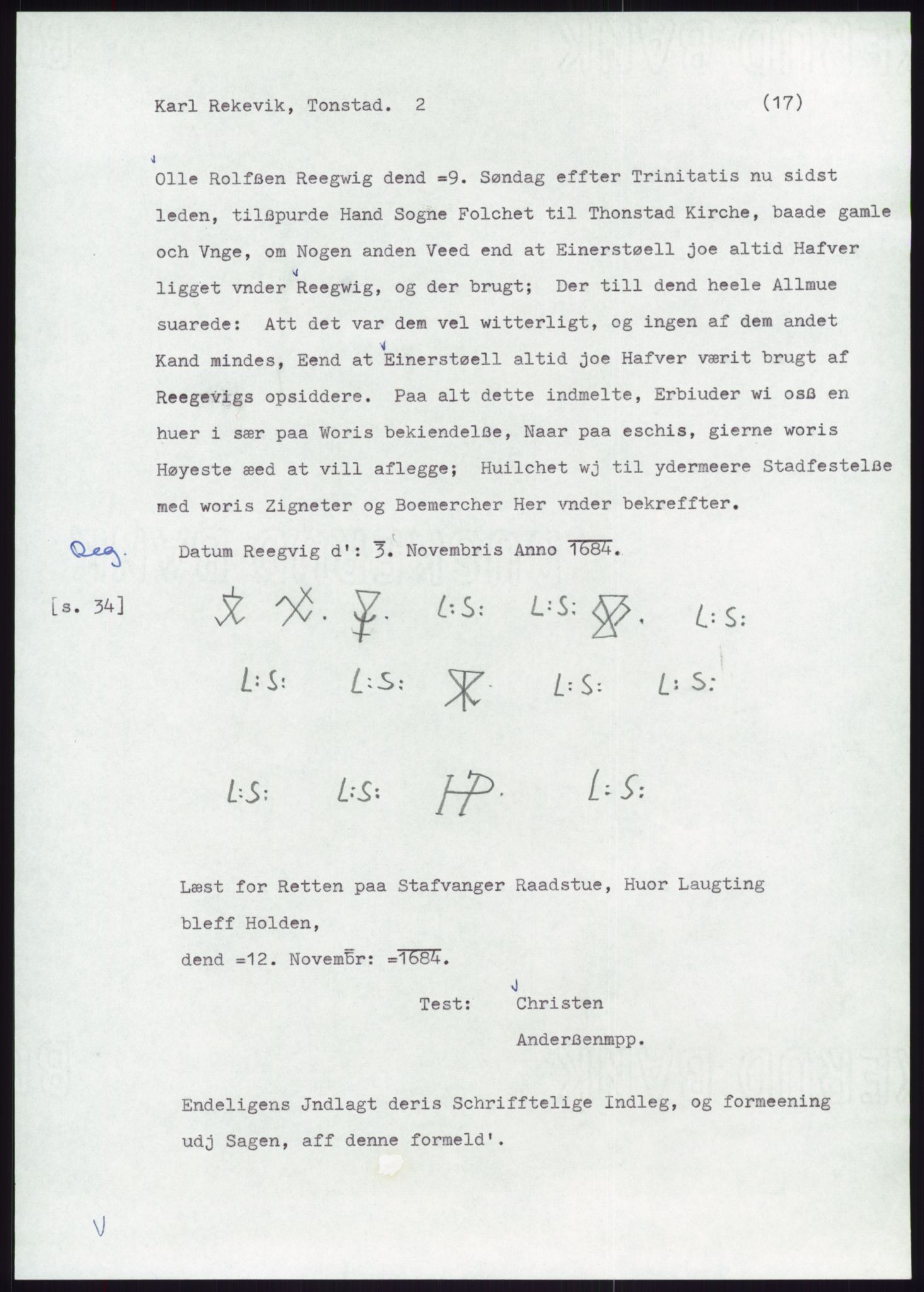 Samlinger til kildeutgivelse, Diplomavskriftsamlingen, AV/RA-EA-4053/H/Ha, p. 2385