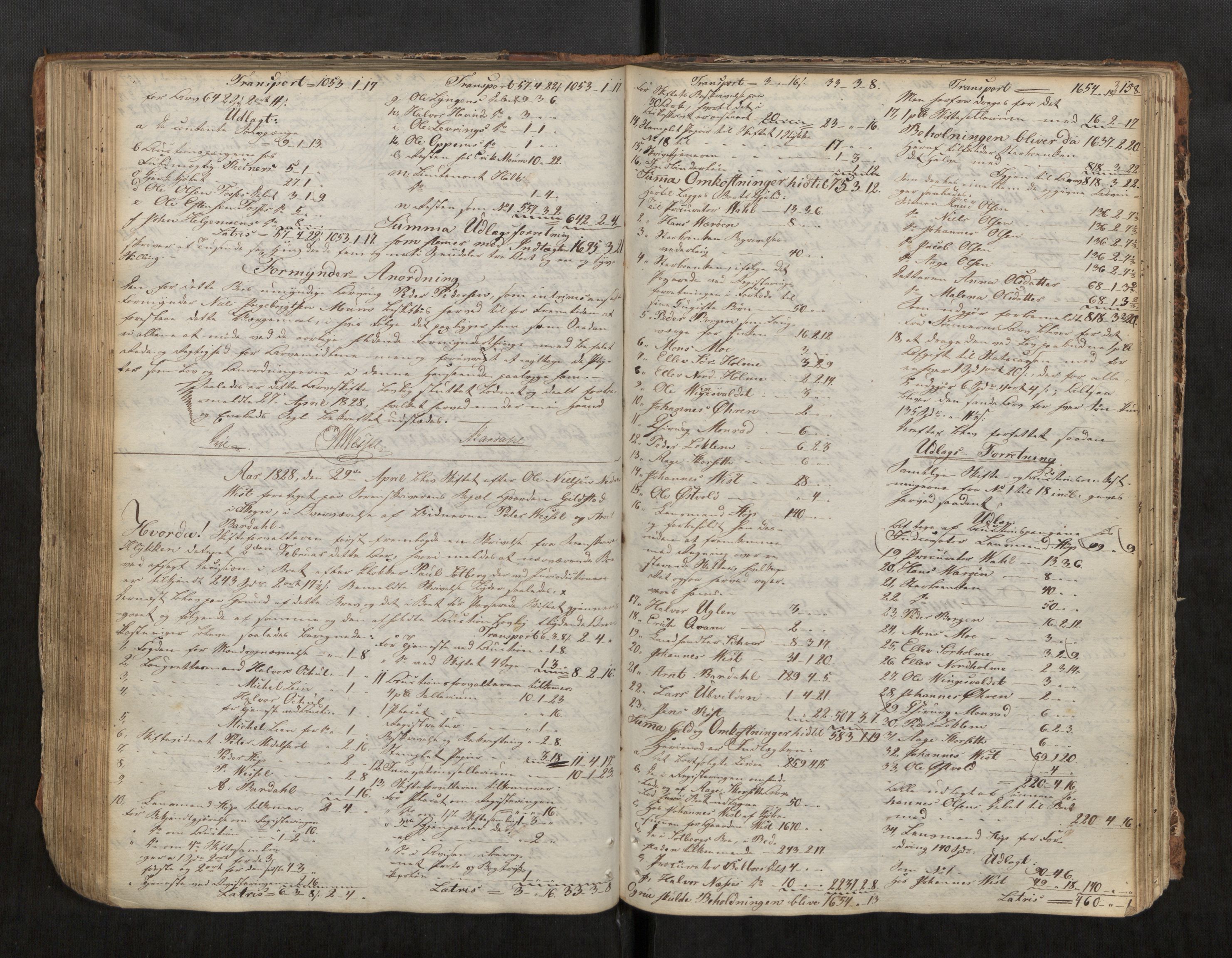 Stjør- og Verdal sorenskriveri, AV/SAT-A-4167/1/3/3A/L0037: Skifteprotokoll 32, 1818-1840, p. 158