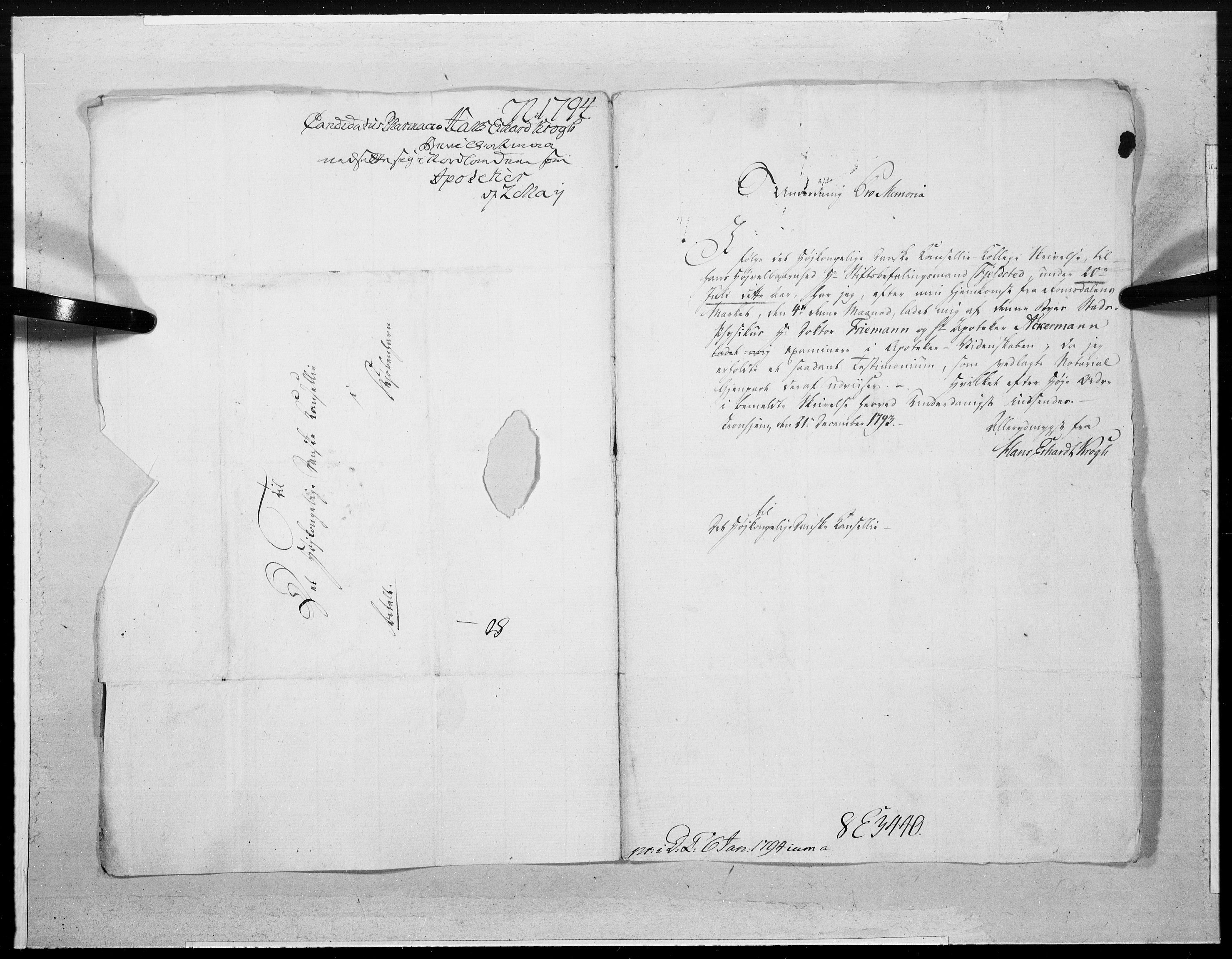 Danske Kanselli 1572-1799, AV/RA-EA-3023/F/Fc/Fcc/Fcca/L0297: Norske innlegg 1572-1799, 1794, p. 296