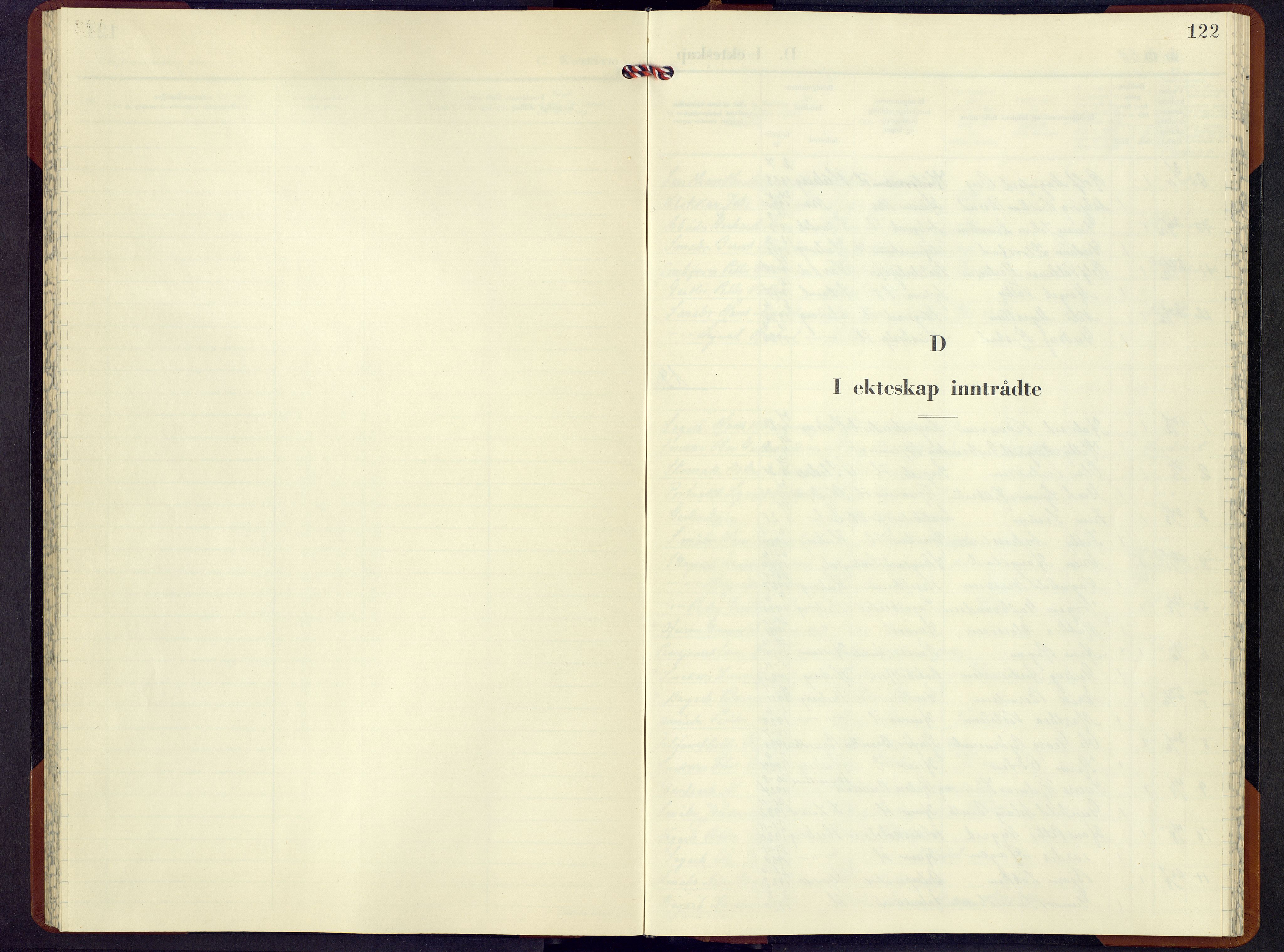 Søndre Land prestekontor, SAH/PREST-122/L/L0010: Parish register (copy) no. 10, 1949-1958, p. 122