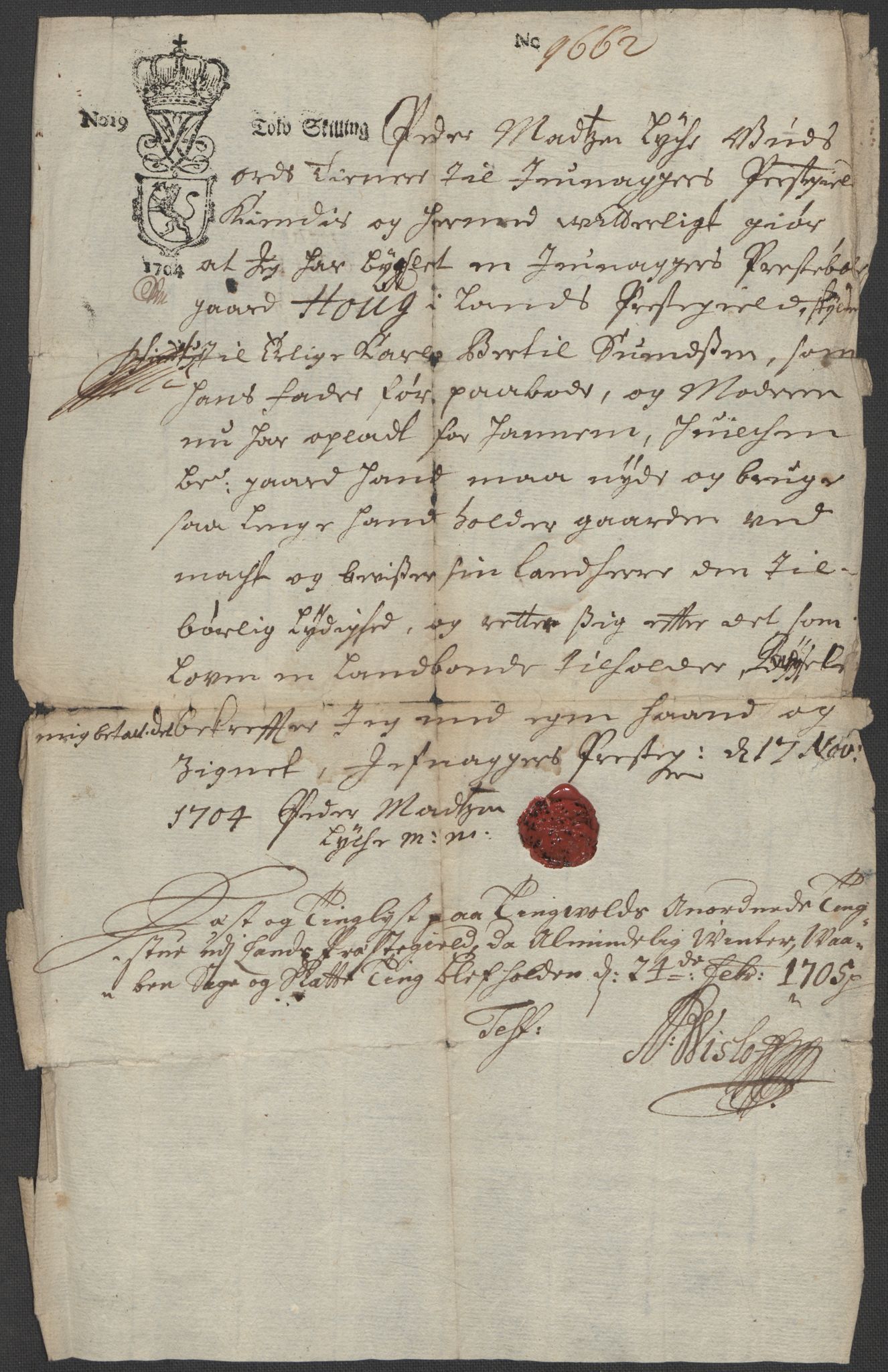 Riksarkivets diplomsamling, AV/RA-EA-5965/F15/L0014: Prestearkiv - Oppland, 1696-1879, p. 14