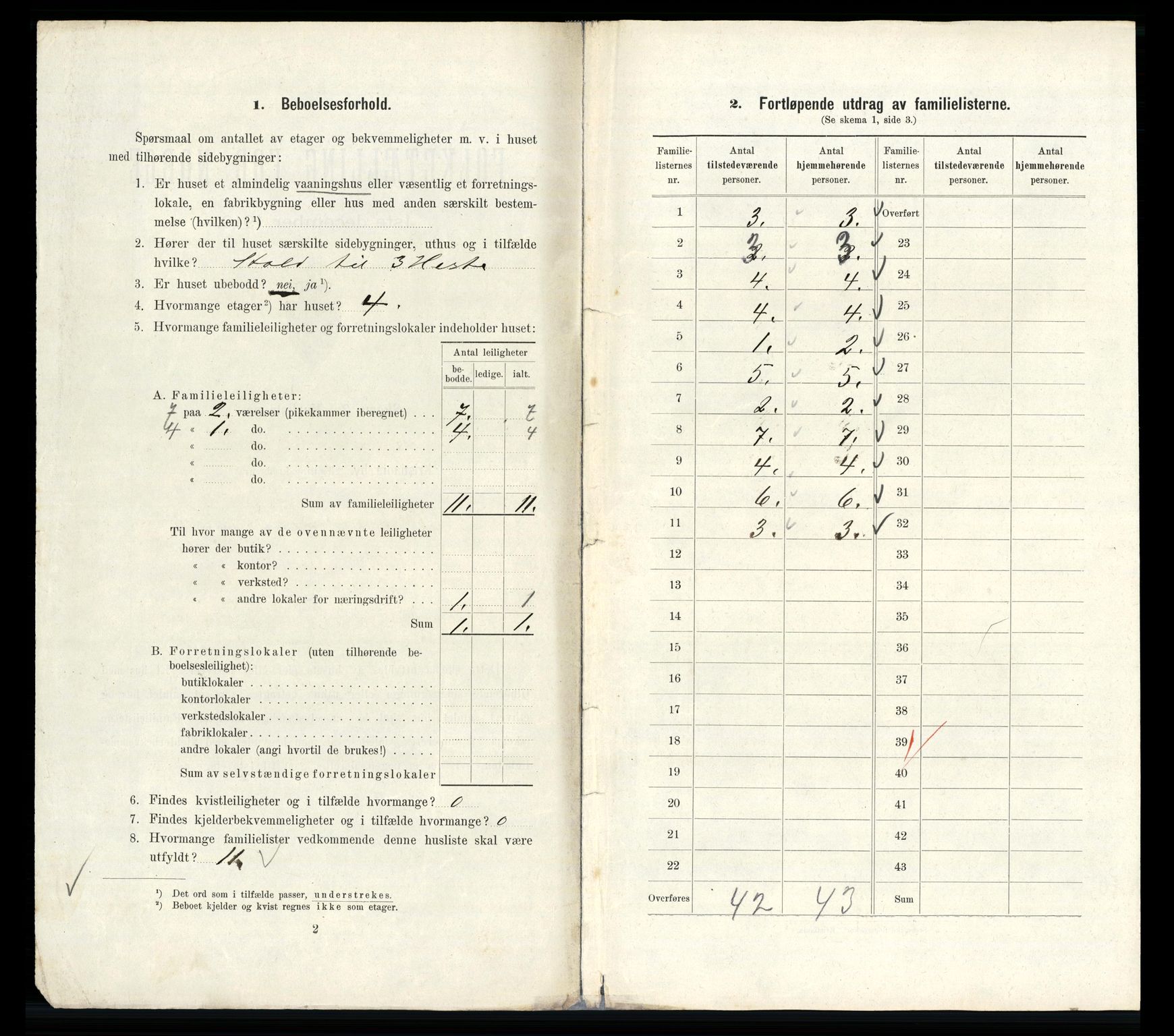 RA, 1910 census for Kristiania, 1910, p. 124182