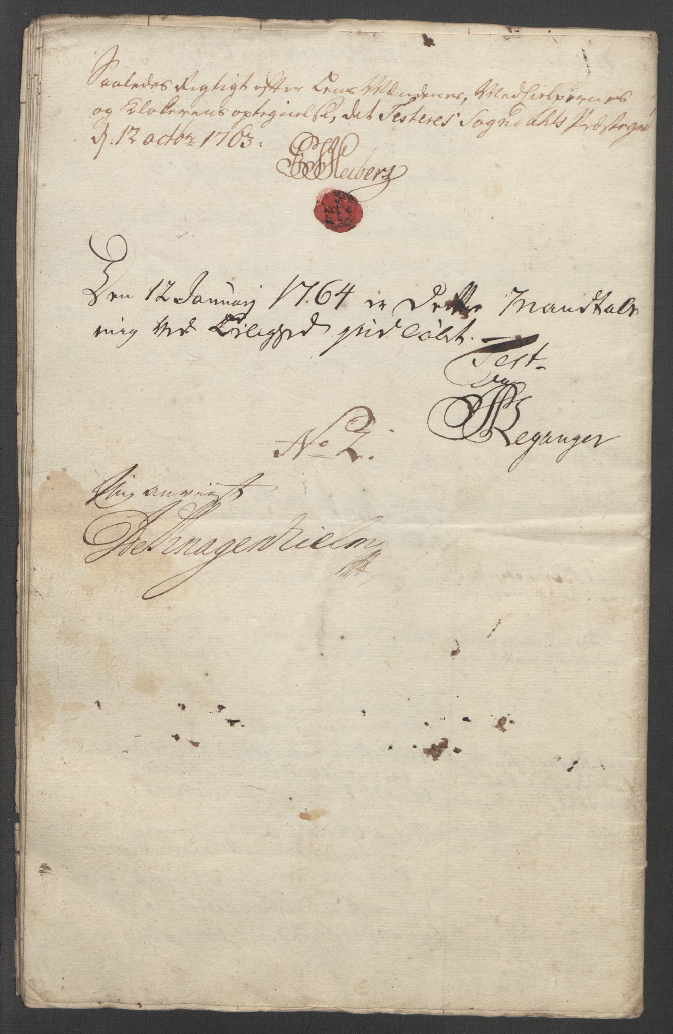 Rentekammeret inntil 1814, Reviderte regnskaper, Fogderegnskap, AV/RA-EA-4092/R52/L3418: Ekstraskatten Sogn, 1762-1769, p. 70