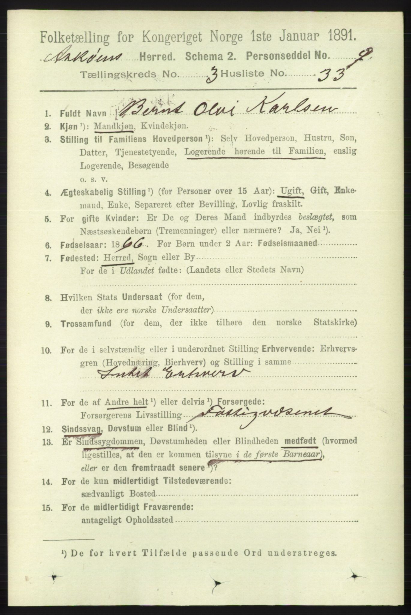 RA, 1891 census for 1247 Askøy, 1891, p. 2372