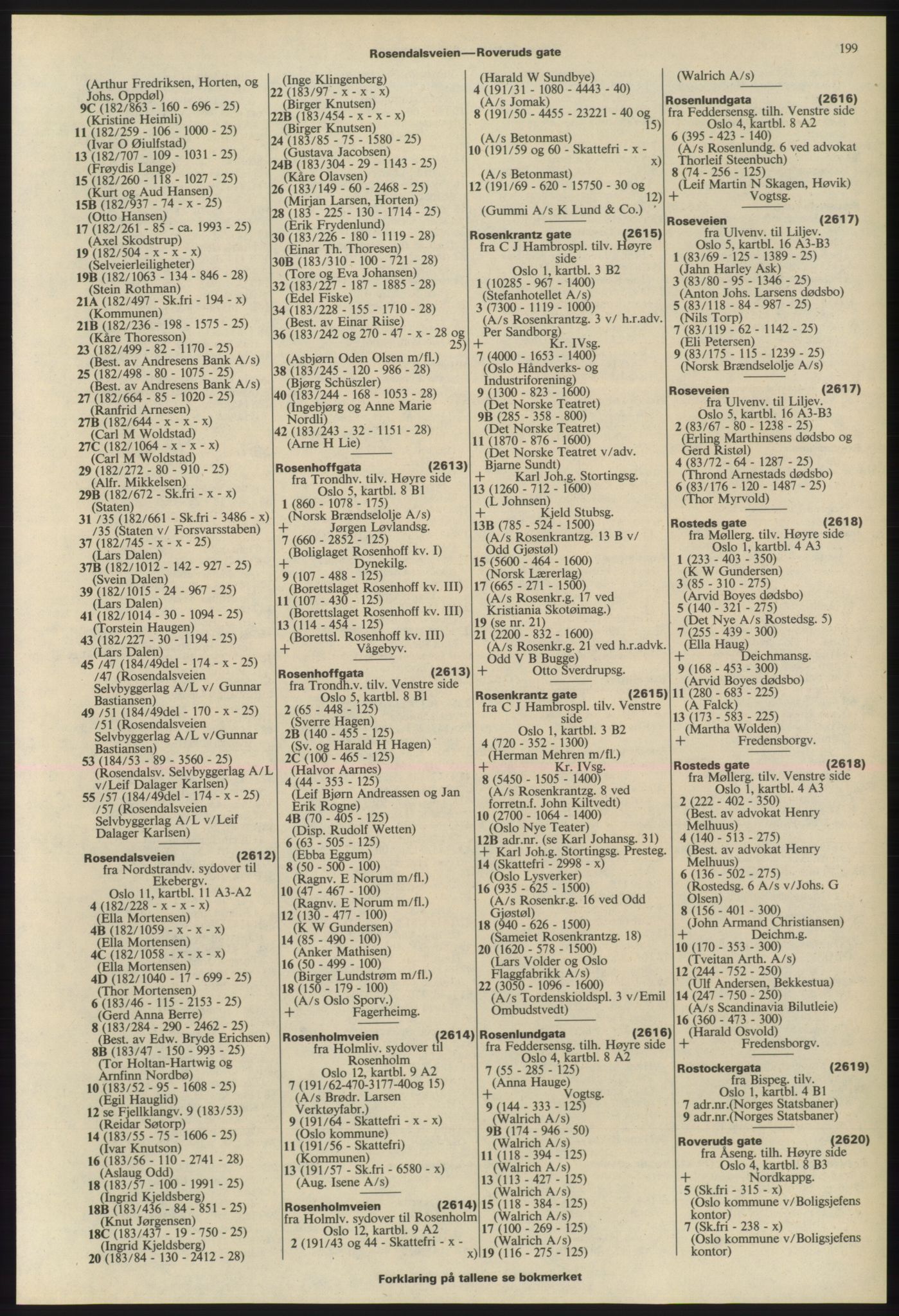 Kristiania/Oslo adressebok, PUBL/-, 1975-1976, p. 199