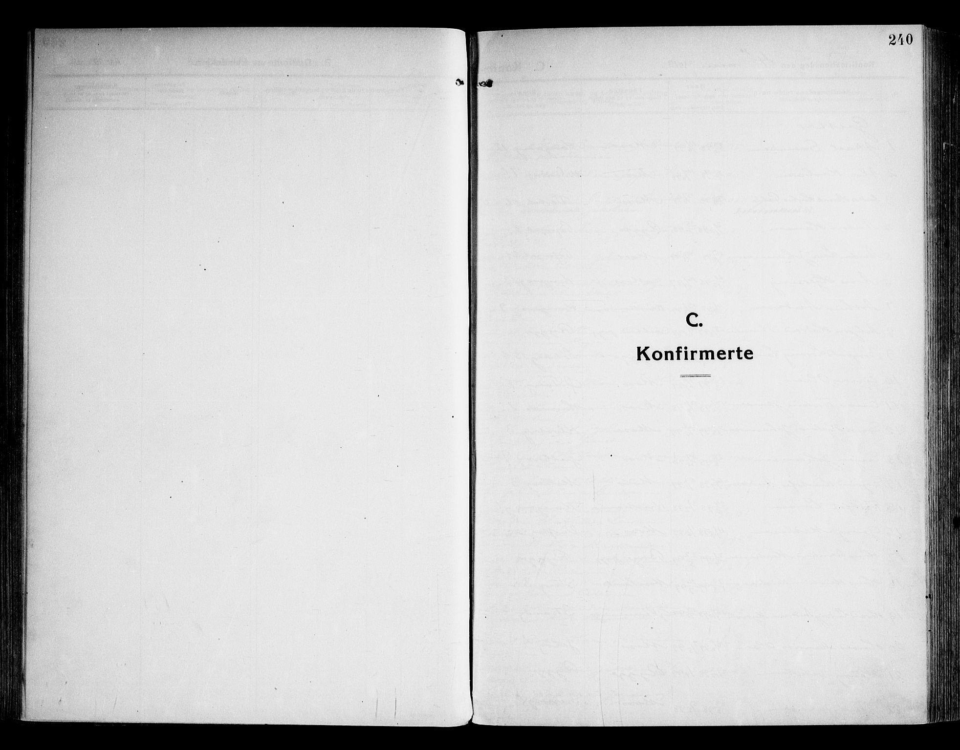 Moss prestekontor Kirkebøker, SAO/A-2003/F/Fb/L0005: Parish register (official) no. II 5, 1913-1923, p. 240