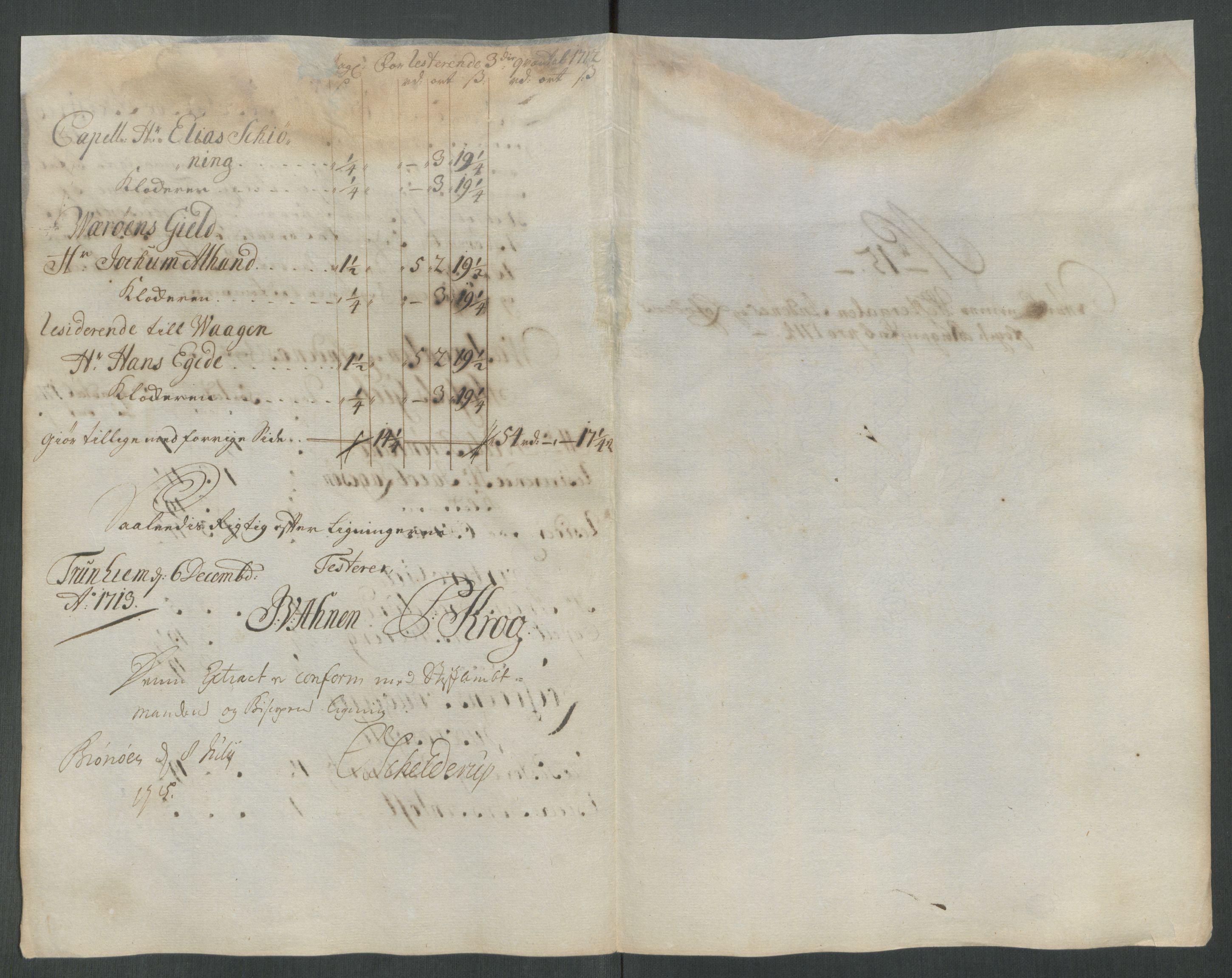 Rentekammeret inntil 1814, Reviderte regnskaper, Fogderegnskap, AV/RA-EA-4092/R67/L4680: Fogderegnskap Vesterålen, Andenes og Lofoten, 1714, p. 111