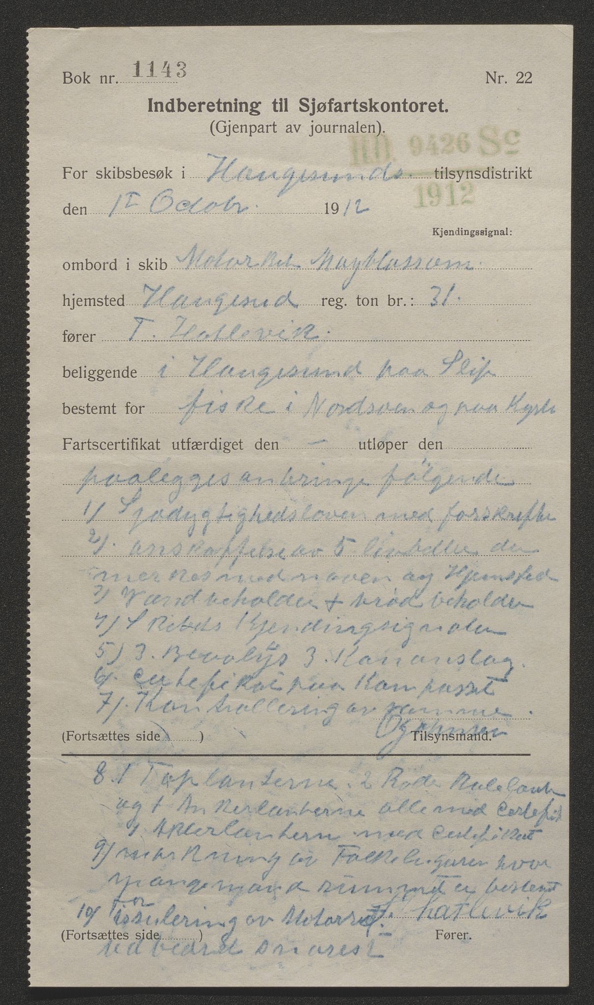 Sjøfartsdirektoratet med forløpere, skipsmapper slettede skip, RA/S-4998/F/Fa/L0483: --, 1874-1933, p. 379