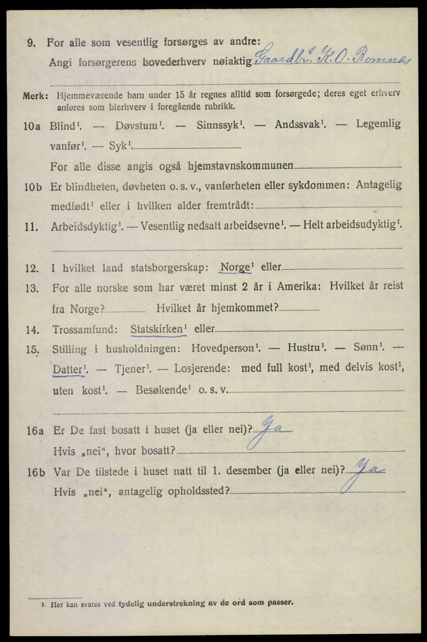 SAKO, 1920 census for Holla, 1920, p. 4756