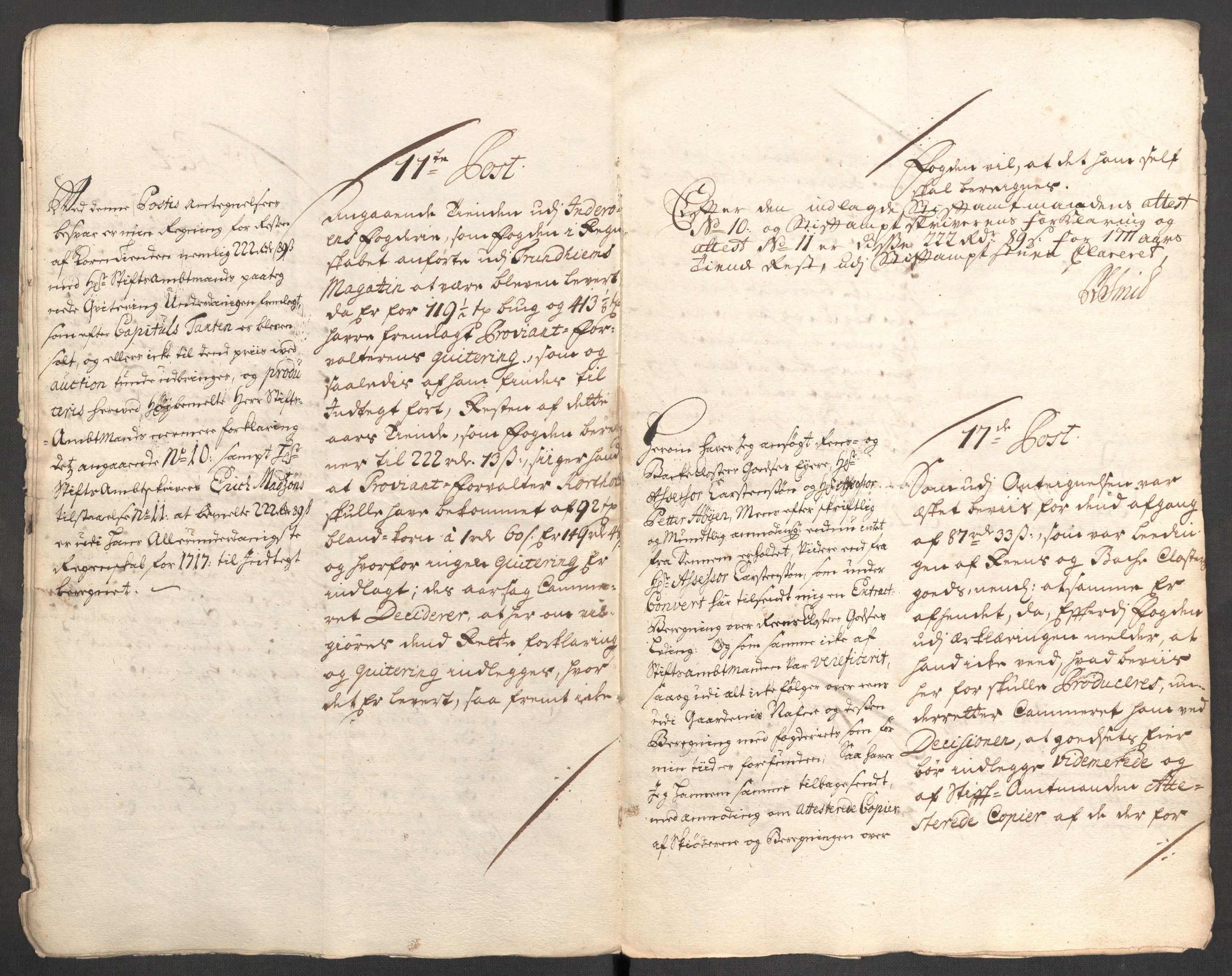 Rentekammeret inntil 1814, Reviderte regnskaper, Fogderegnskap, AV/RA-EA-4092/R63/L4319: Fogderegnskap Inderøy, 1711, p. 604