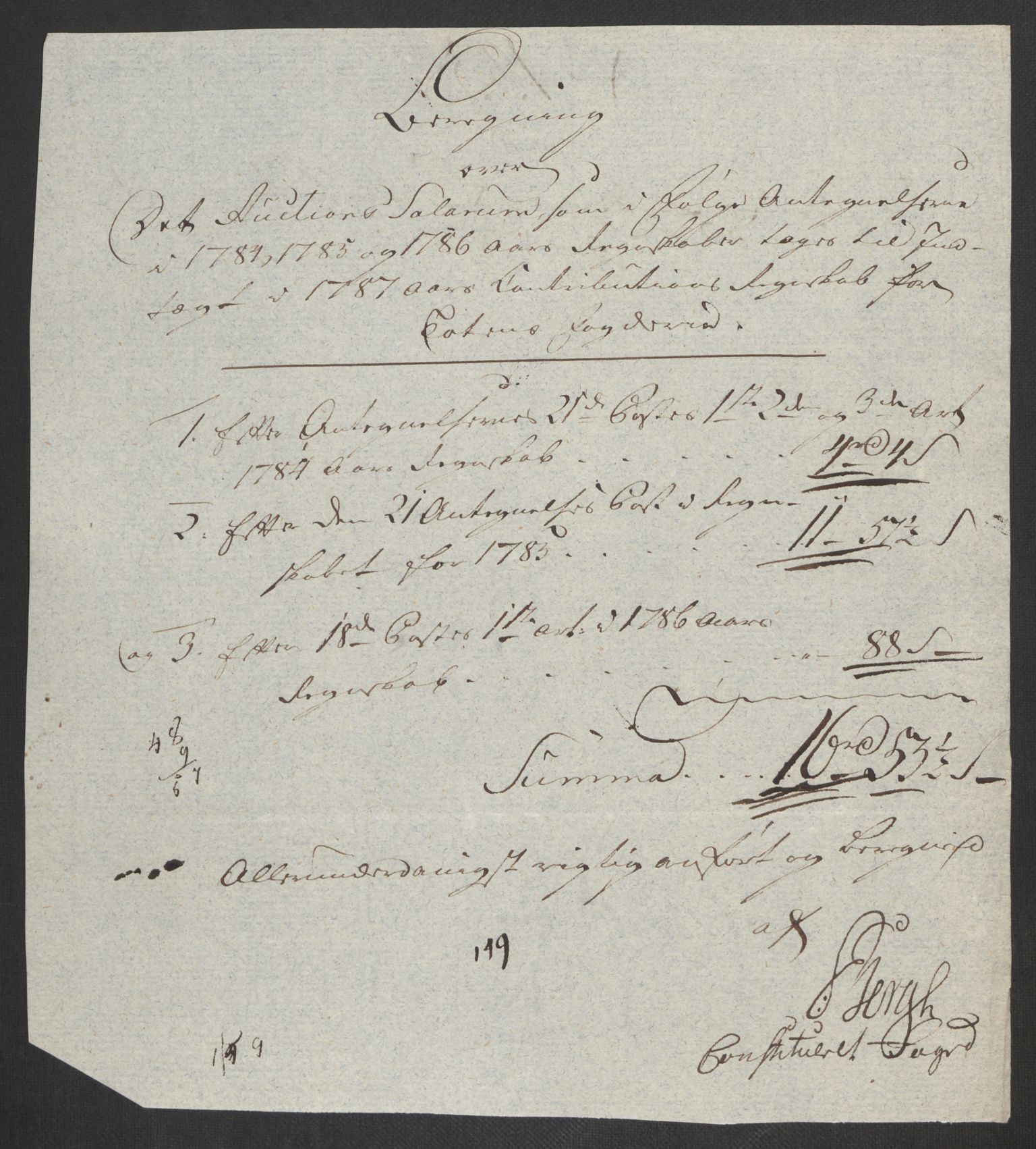 Rentekammeret inntil 1814, Reviderte regnskaper, Fogderegnskap, AV/RA-EA-4092/R19/L1374: Fogderegnskap Toten, Hadeland og Vardal, 1787, p. 414