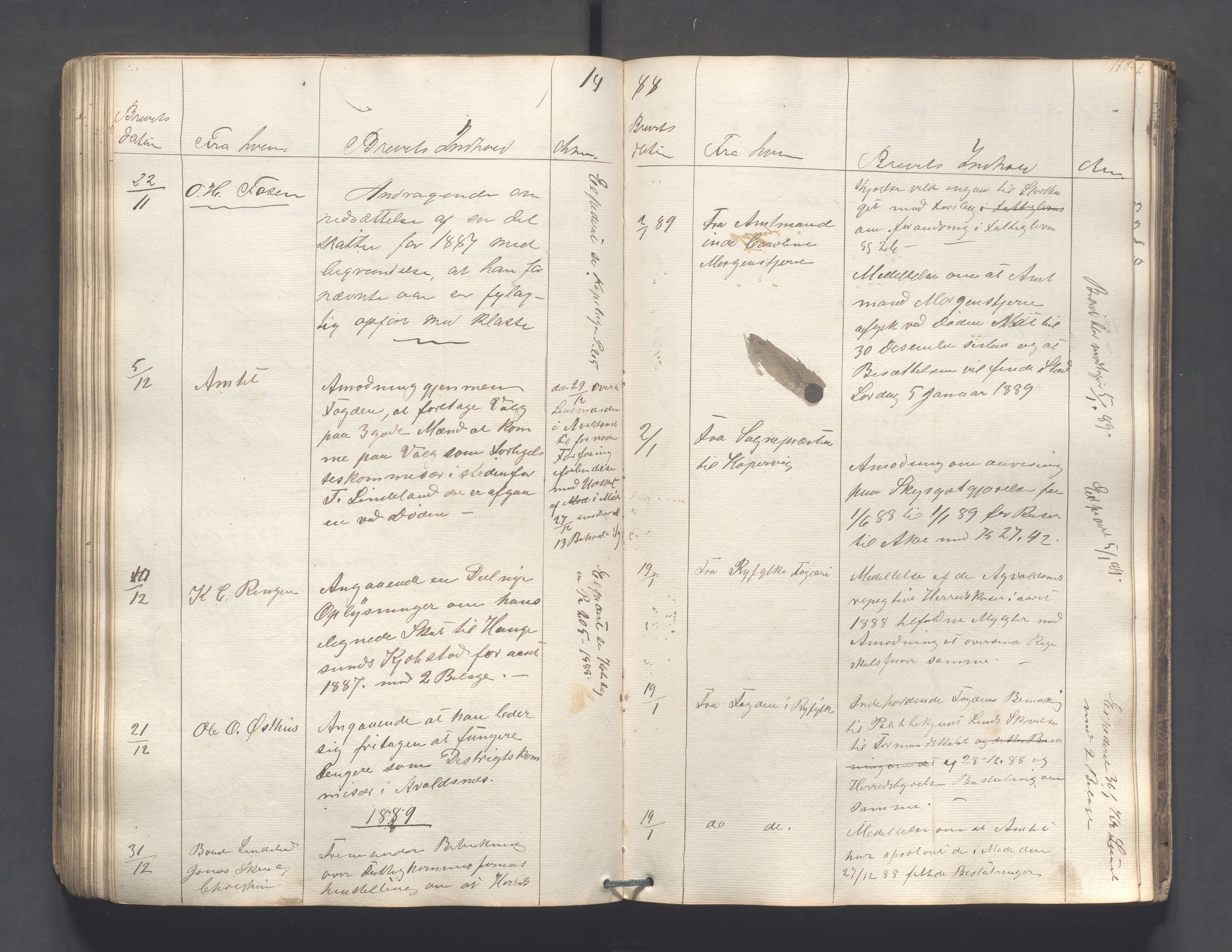 Avaldsnes kommune - Formannskapet, IKAR/K-101651/C/Ca/L0001: Dagbok , 1837-1897, p. 118