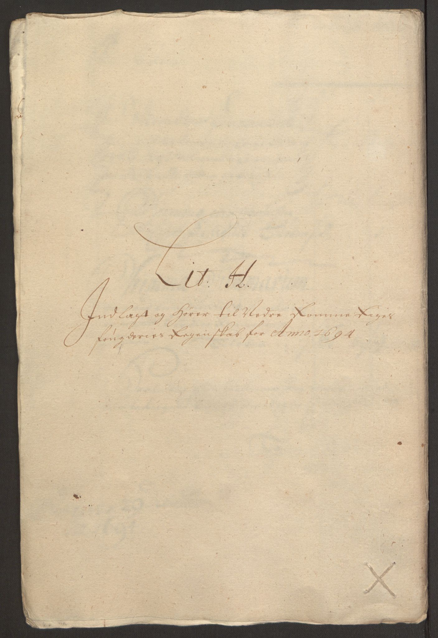 Rentekammeret inntil 1814, Reviderte regnskaper, Fogderegnskap, AV/RA-EA-4092/R11/L0579: Fogderegnskap Nedre Romerike, 1694-1695, p. 203