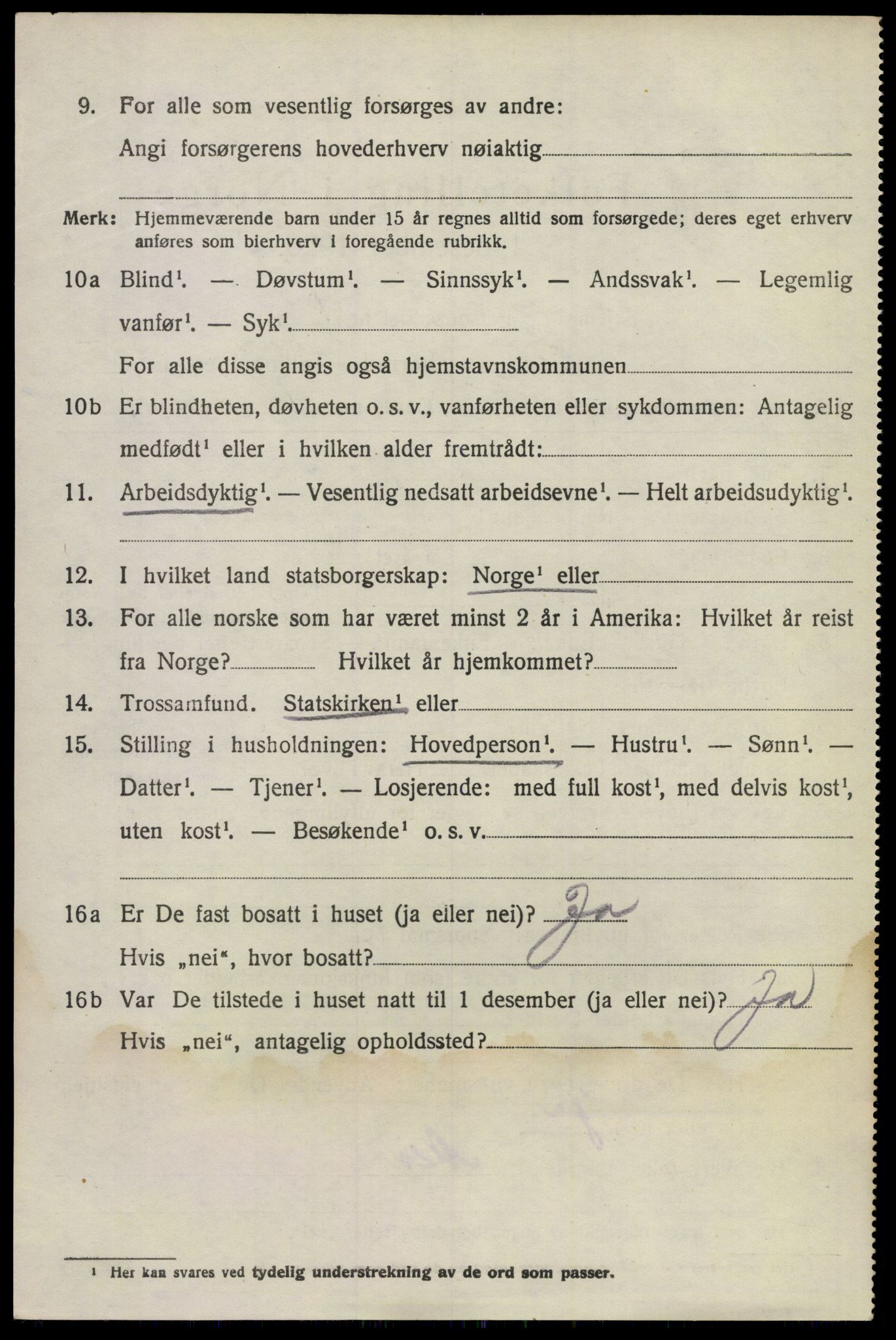 SAKO, 1920 census for Sem, 1920, p. 8146
