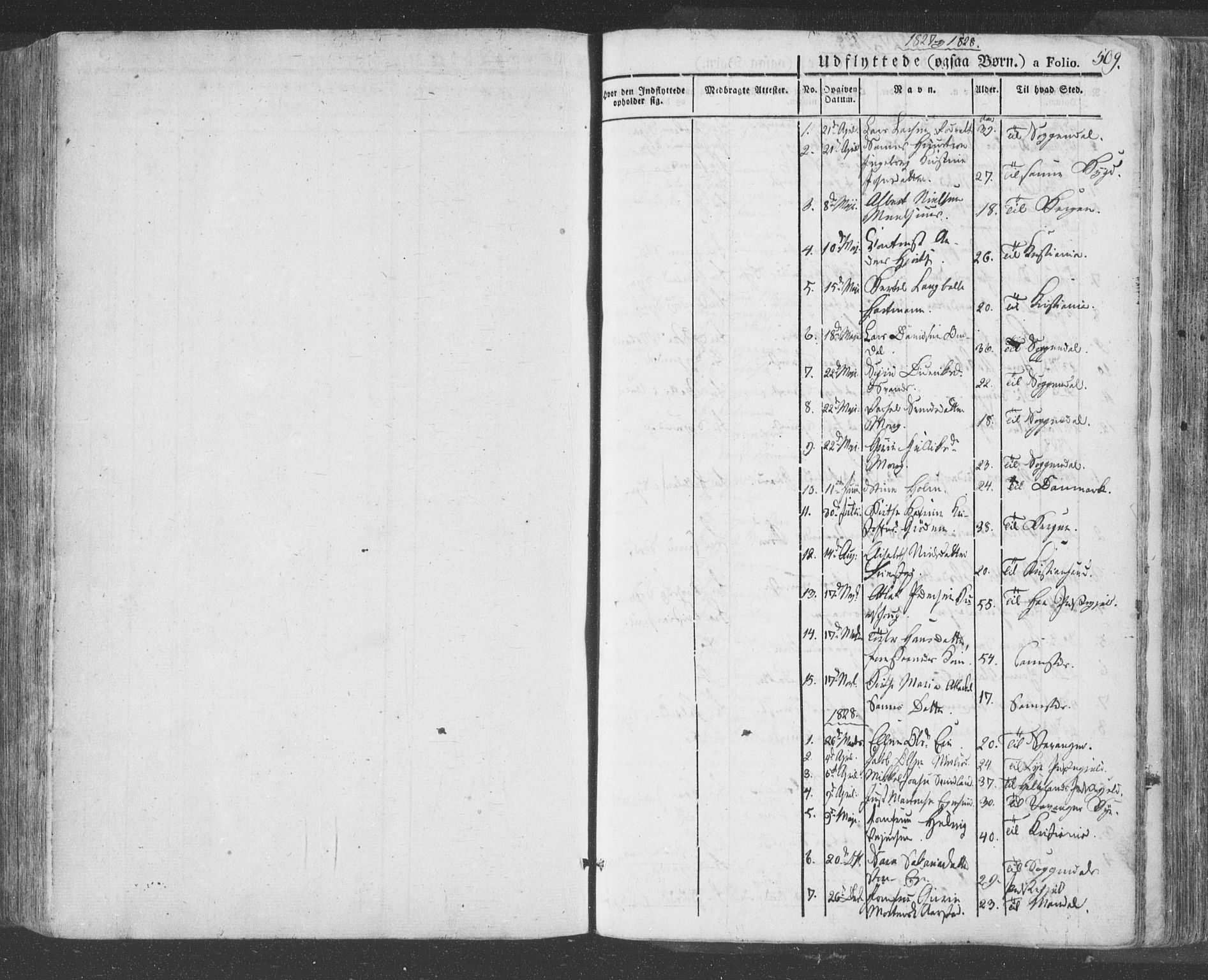 Eigersund sokneprestkontor, SAST/A-101807/S08/L0009: Parish register (official) no. A 9, 1827-1850, p. 509
