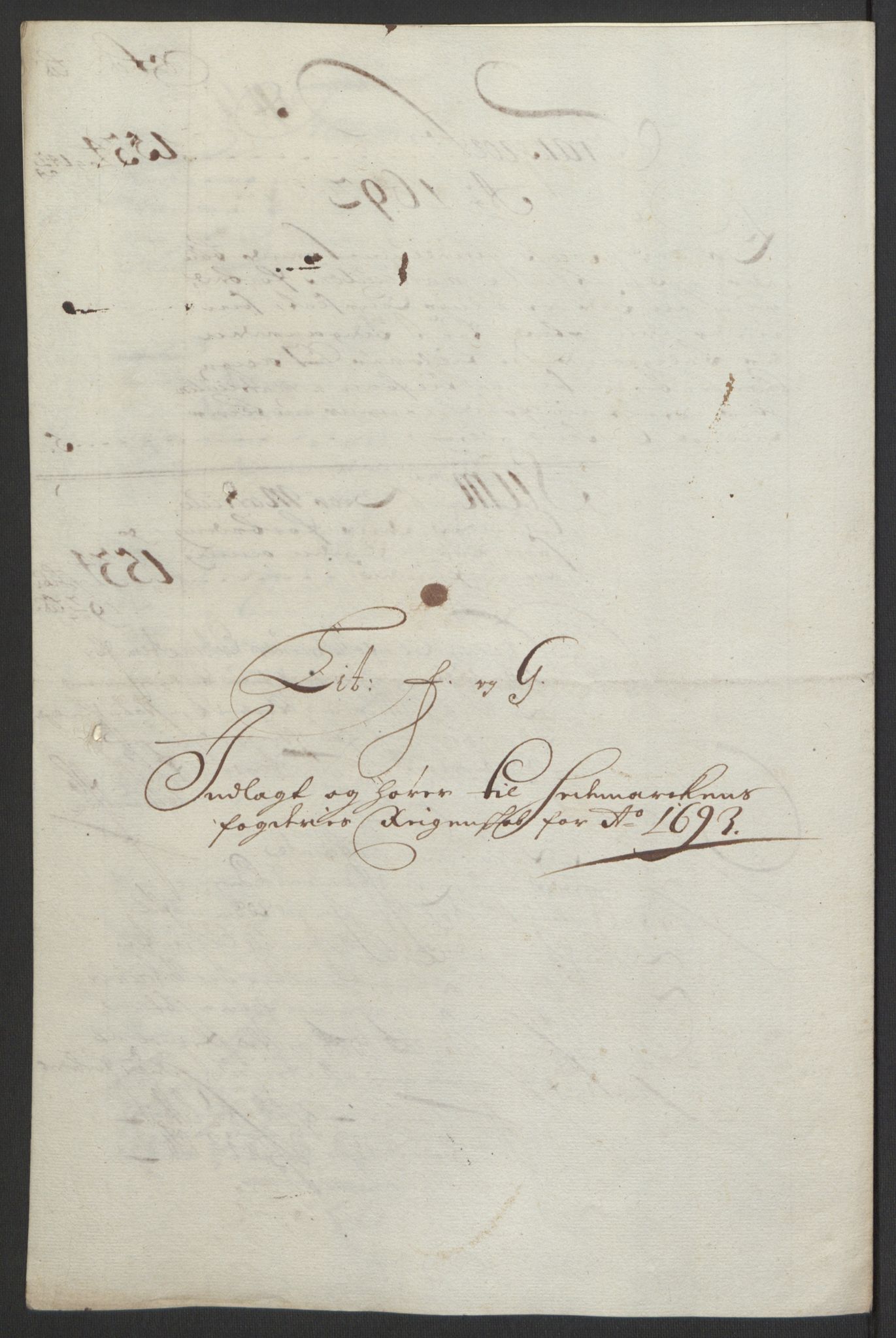 Rentekammeret inntil 1814, Reviderte regnskaper, Fogderegnskap, RA/EA-4092/R16/L1034: Fogderegnskap Hedmark, 1693, p. 81