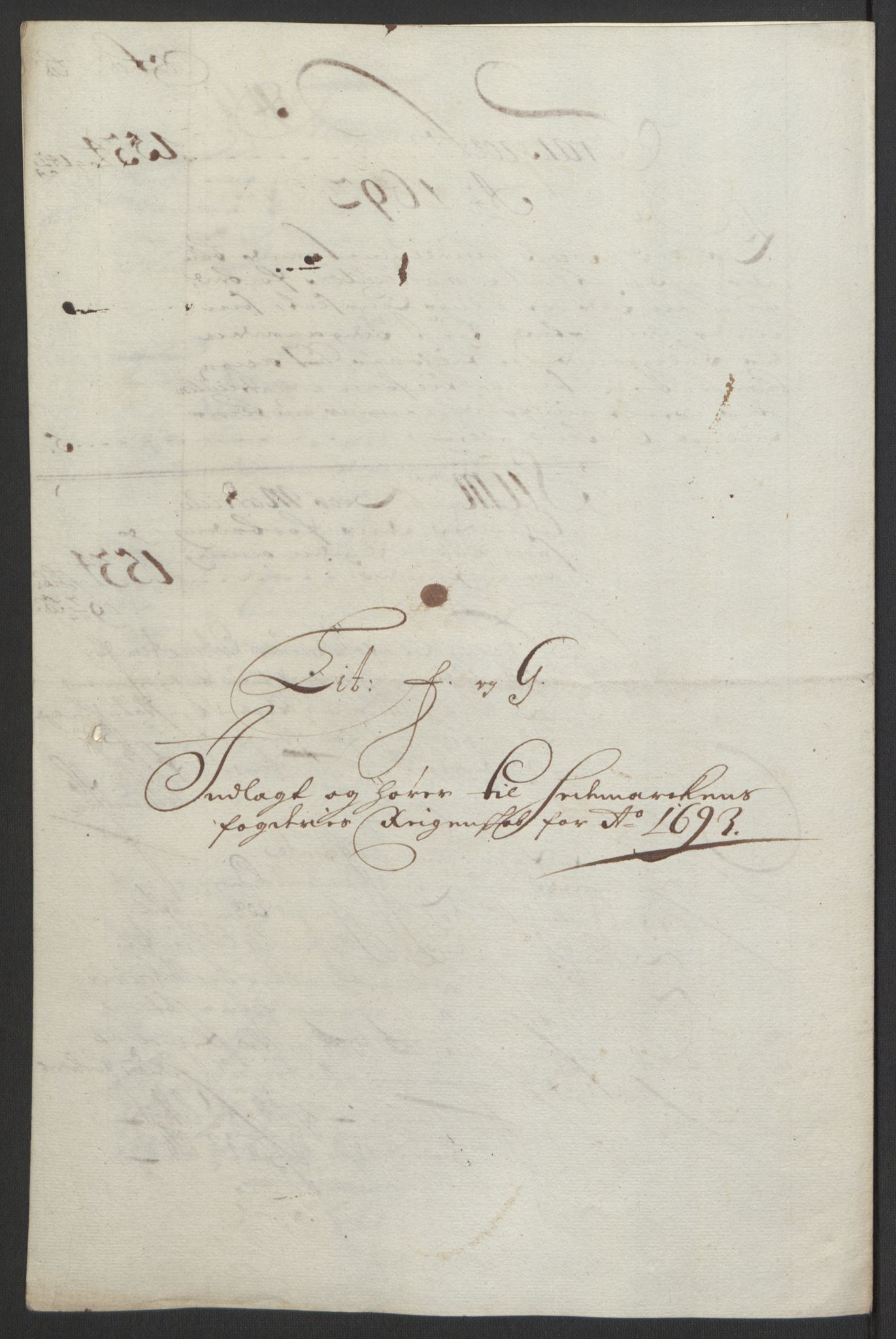 Rentekammeret inntil 1814, Reviderte regnskaper, Fogderegnskap, AV/RA-EA-4092/R16/L1034: Fogderegnskap Hedmark, 1693, p. 81