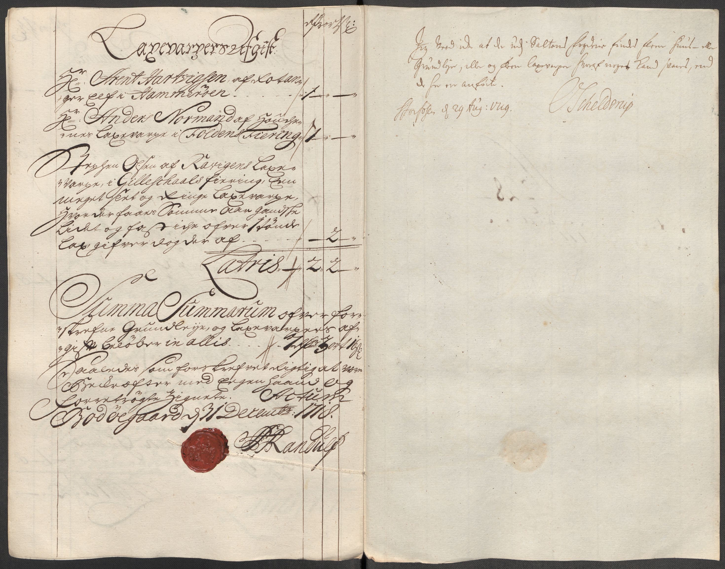 Rentekammeret inntil 1814, Reviderte regnskaper, Fogderegnskap, AV/RA-EA-4092/R66/L4588: Fogderegnskap Salten, 1718, p. 265