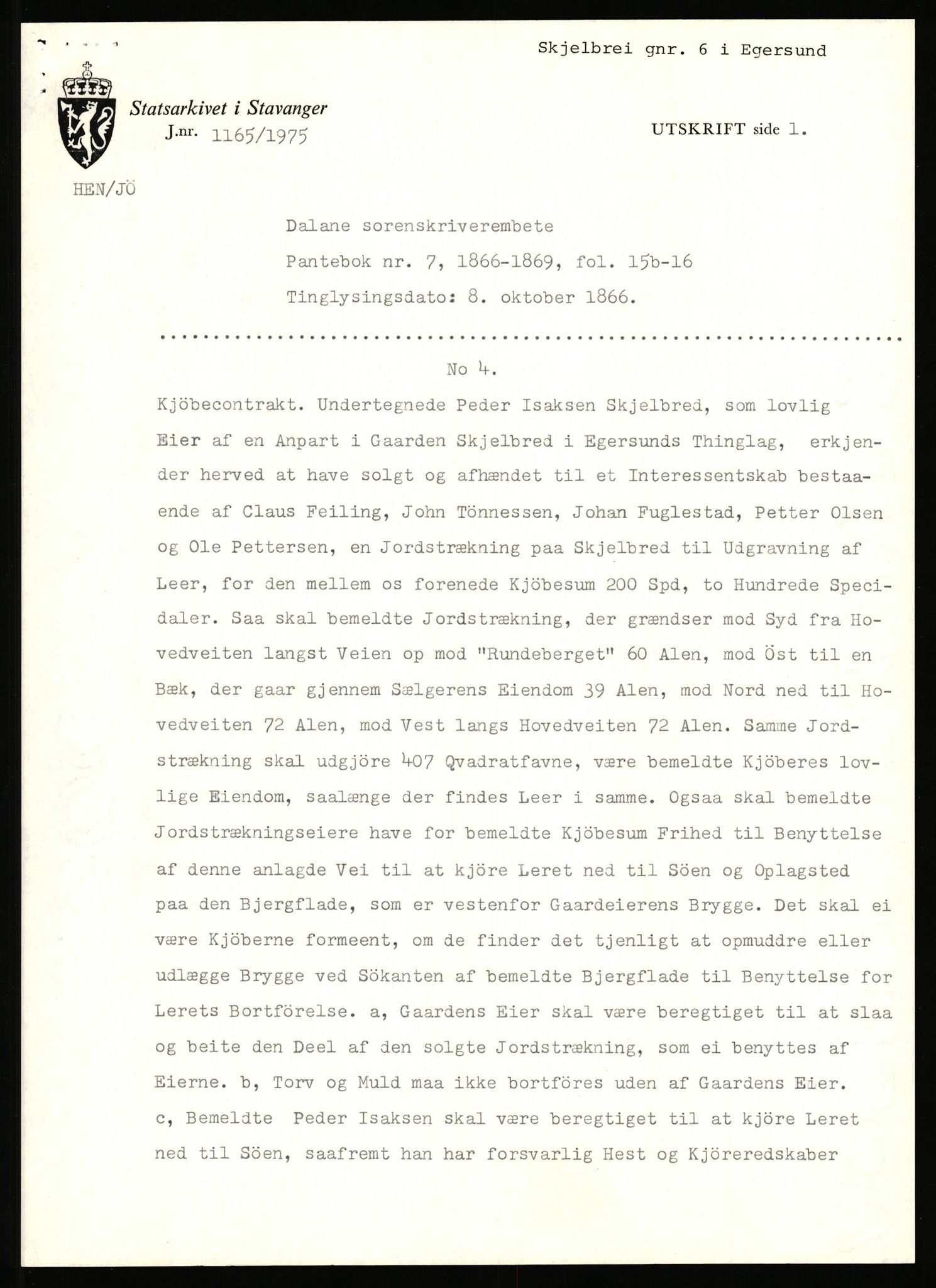 Statsarkivet i Stavanger, AV/SAST-A-101971/03/Y/Yj/L0075: Avskrifter sortert etter gårdsnavn: Skastad - Skjerveim, 1750-1930, p. 683