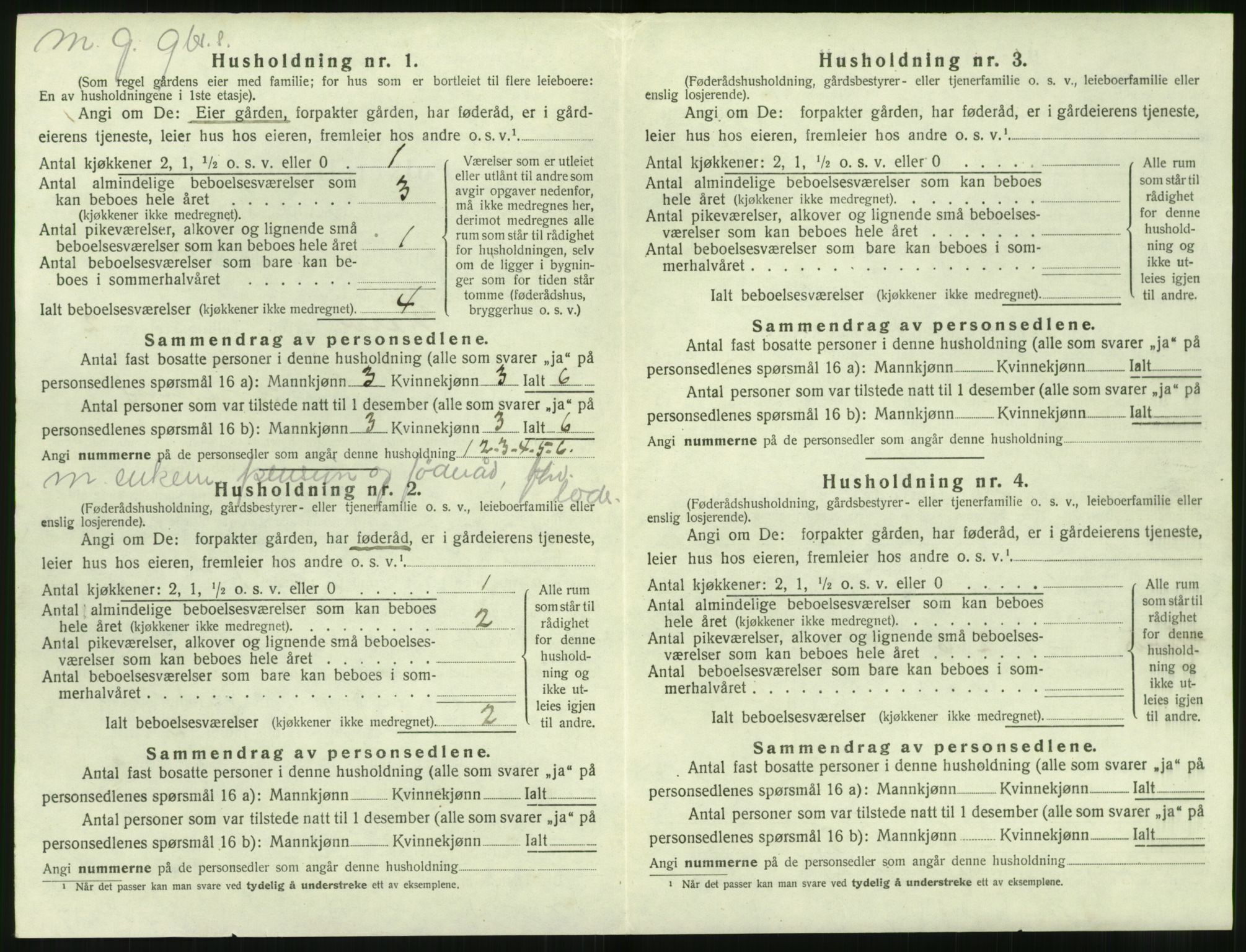 SAT, 1920 census for Herøy (MR), 1920, p. 174