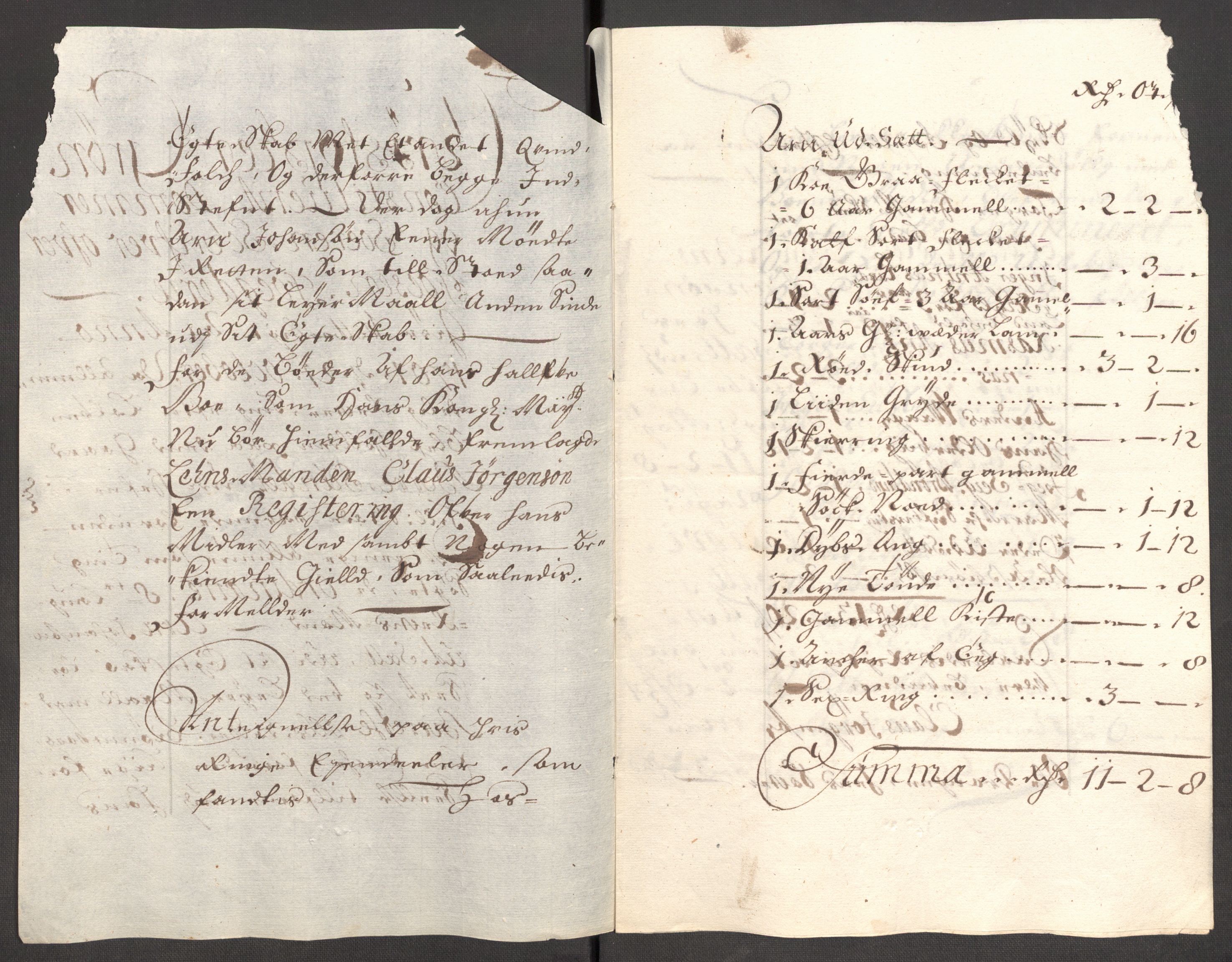 Rentekammeret inntil 1814, Reviderte regnskaper, Fogderegnskap, AV/RA-EA-4092/R57/L3854: Fogderegnskap Fosen, 1700-1701, p. 262