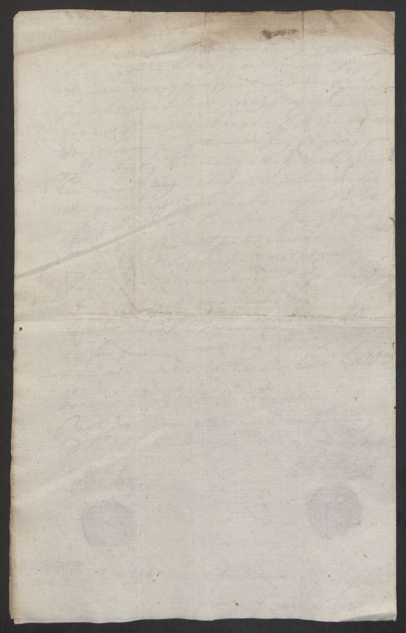 Forsvaret, Den norske kvesthuskasse/krigshospitalkasse, AV/RA-RAFA-1887/F/Fa/L0017: Innkomne brev:, 1782-1807, p. 204