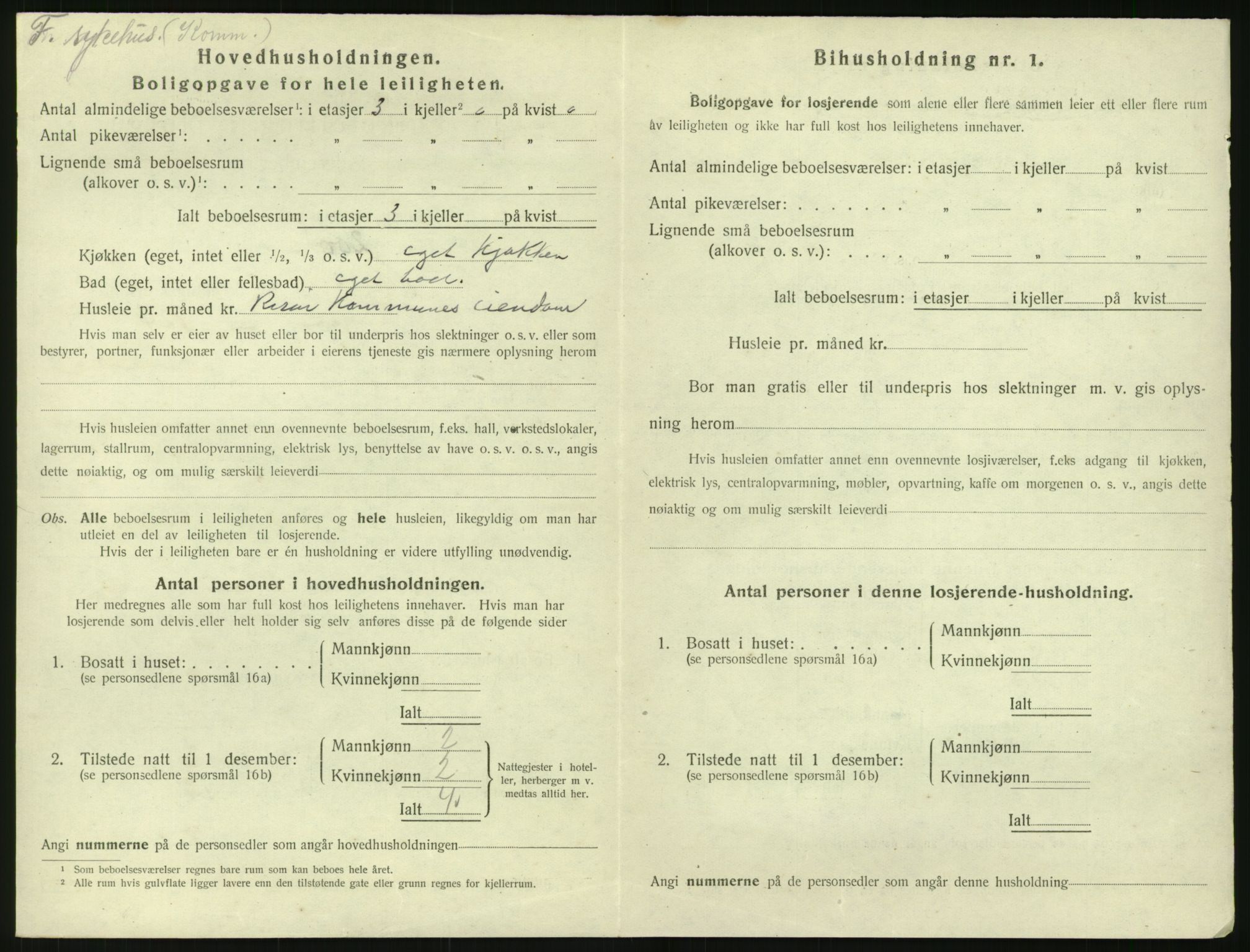 SAK, 1920 census for Risør, 1920, p. 1838