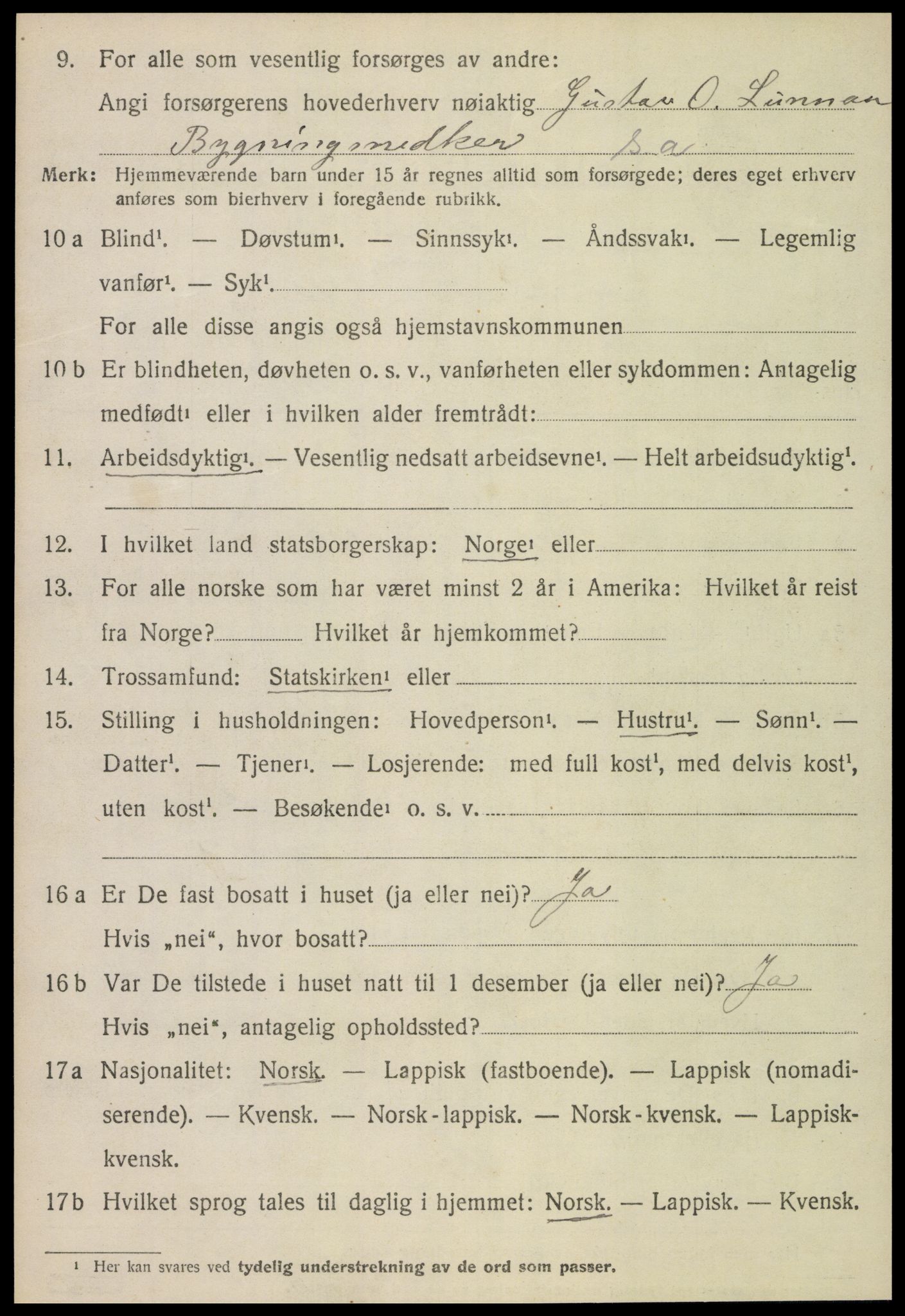 SAT, 1920 census for Skatval, 1920, p. 1746