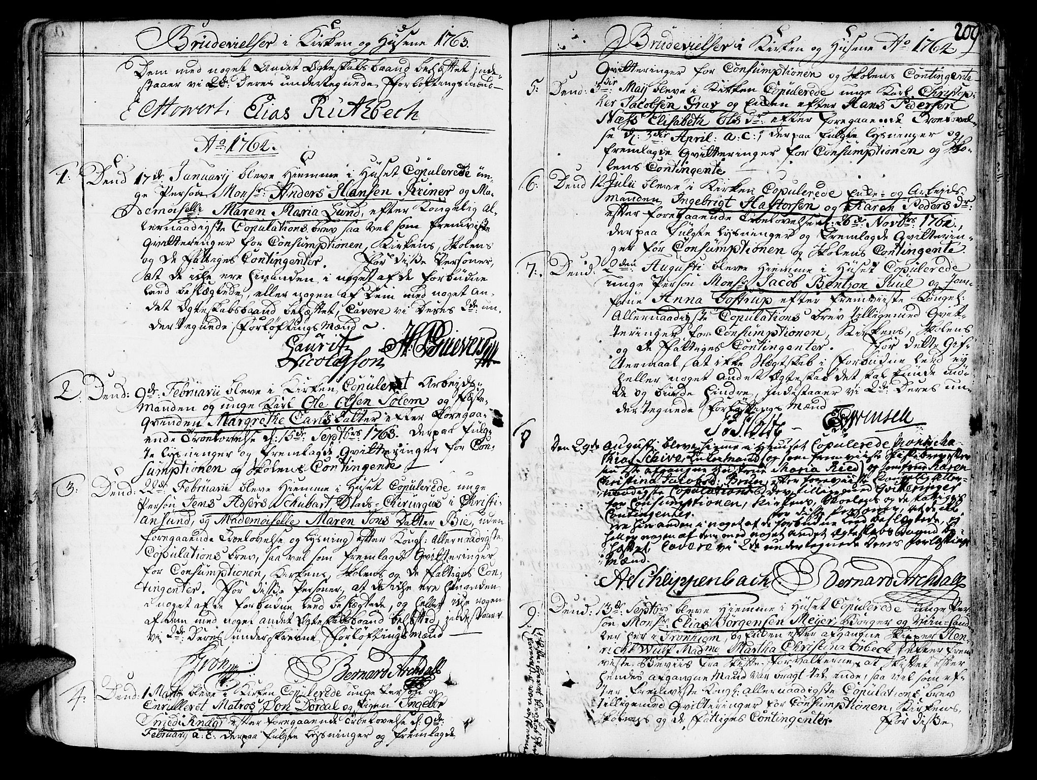 Ministerialprotokoller, klokkerbøker og fødselsregistre - Sør-Trøndelag, SAT/A-1456/602/L0103: Parish register (official) no. 602A01, 1732-1774, p. 209