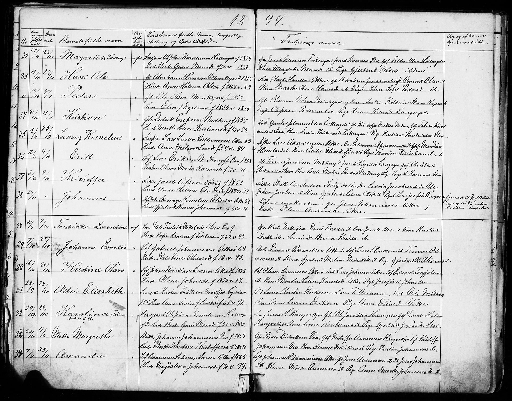 Kopervik sokneprestkontor, AV/SAST-A-101850/H/Ha/Hab/L0002: Parish register (copy) no. B 2, 1881-1905, p. 61