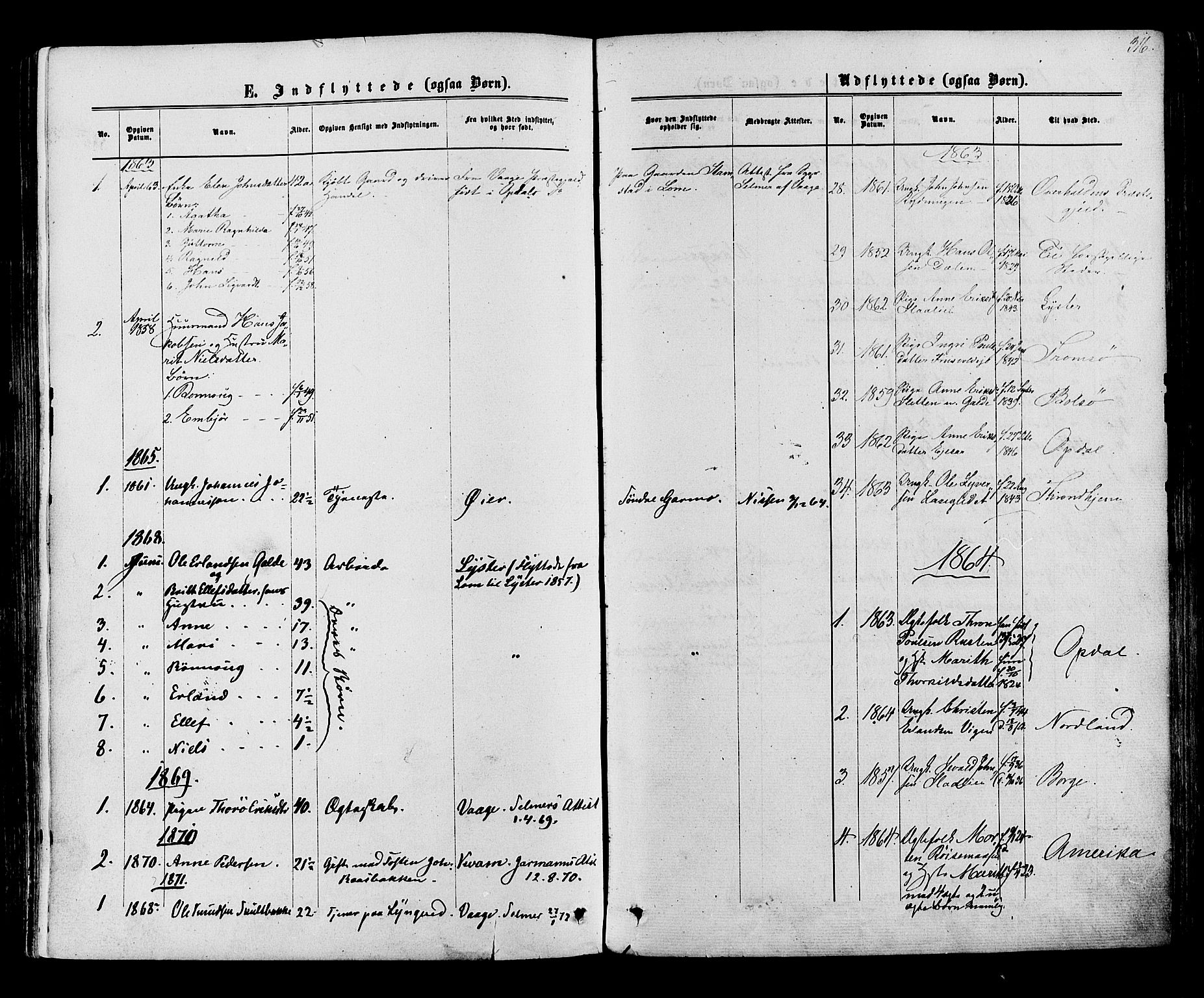 Lom prestekontor, SAH/PREST-070/K/L0007: Parish register (official) no. 7, 1863-1884, p. 316