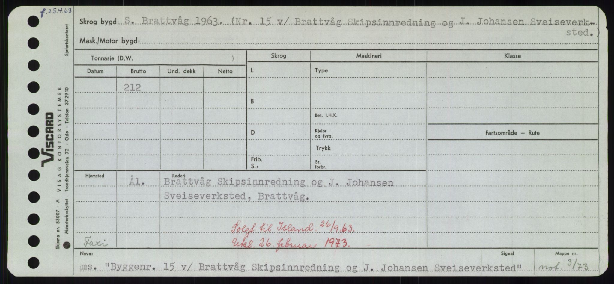 Sjøfartsdirektoratet med forløpere, Skipsmålingen, AV/RA-S-1627/H/Hd/L0006: Fartøy, Byg-Båt, p. 95