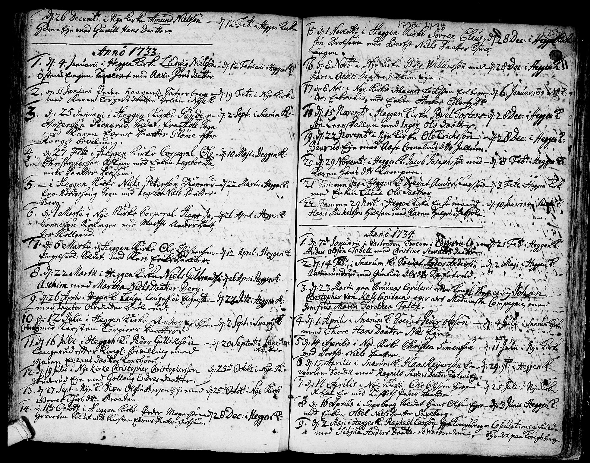 Modum kirkebøker, AV/SAKO-A-234/F/Fa/L0001: Parish register (official) no. 1, 1712-1740, p. 259