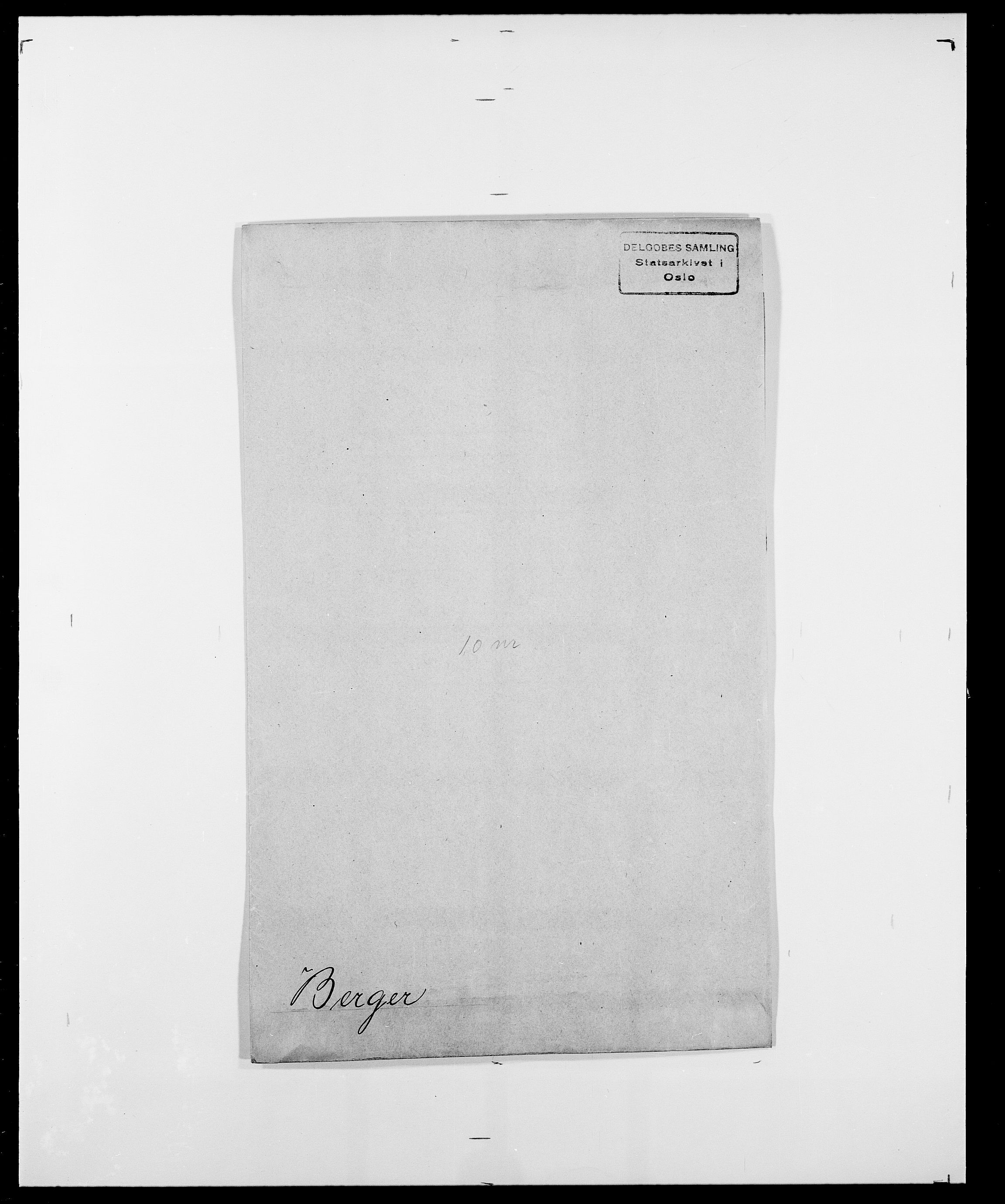 Delgobe, Charles Antoine - samling, SAO/PAO-0038/D/Da/L0004: Bergendahl - Blære, p. 9