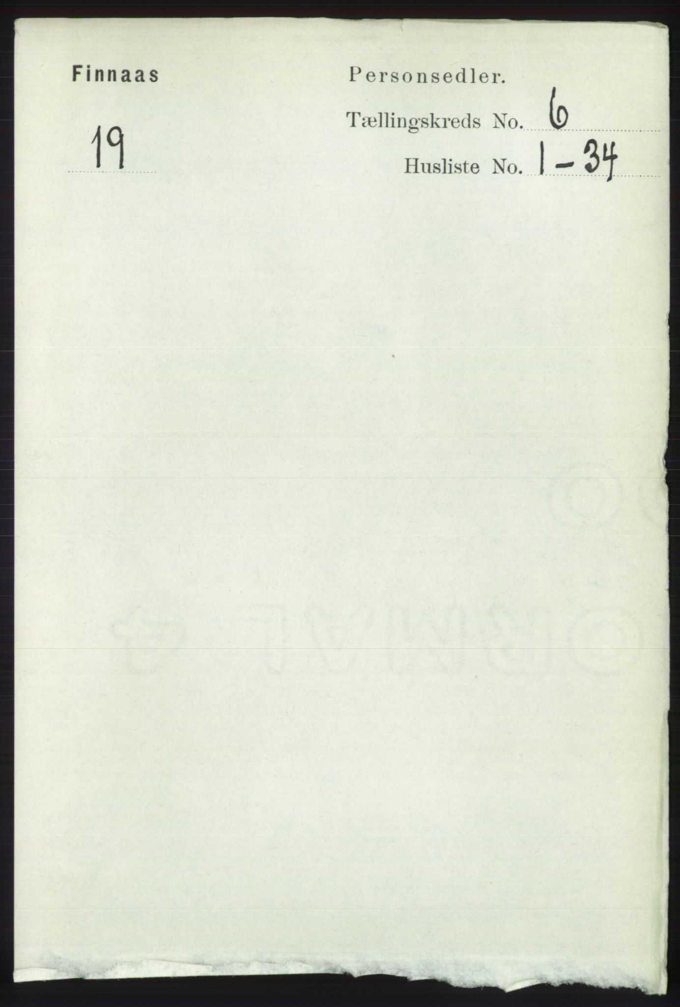 RA, 1891 census for 1218 Finnås, 1891, p. 2348