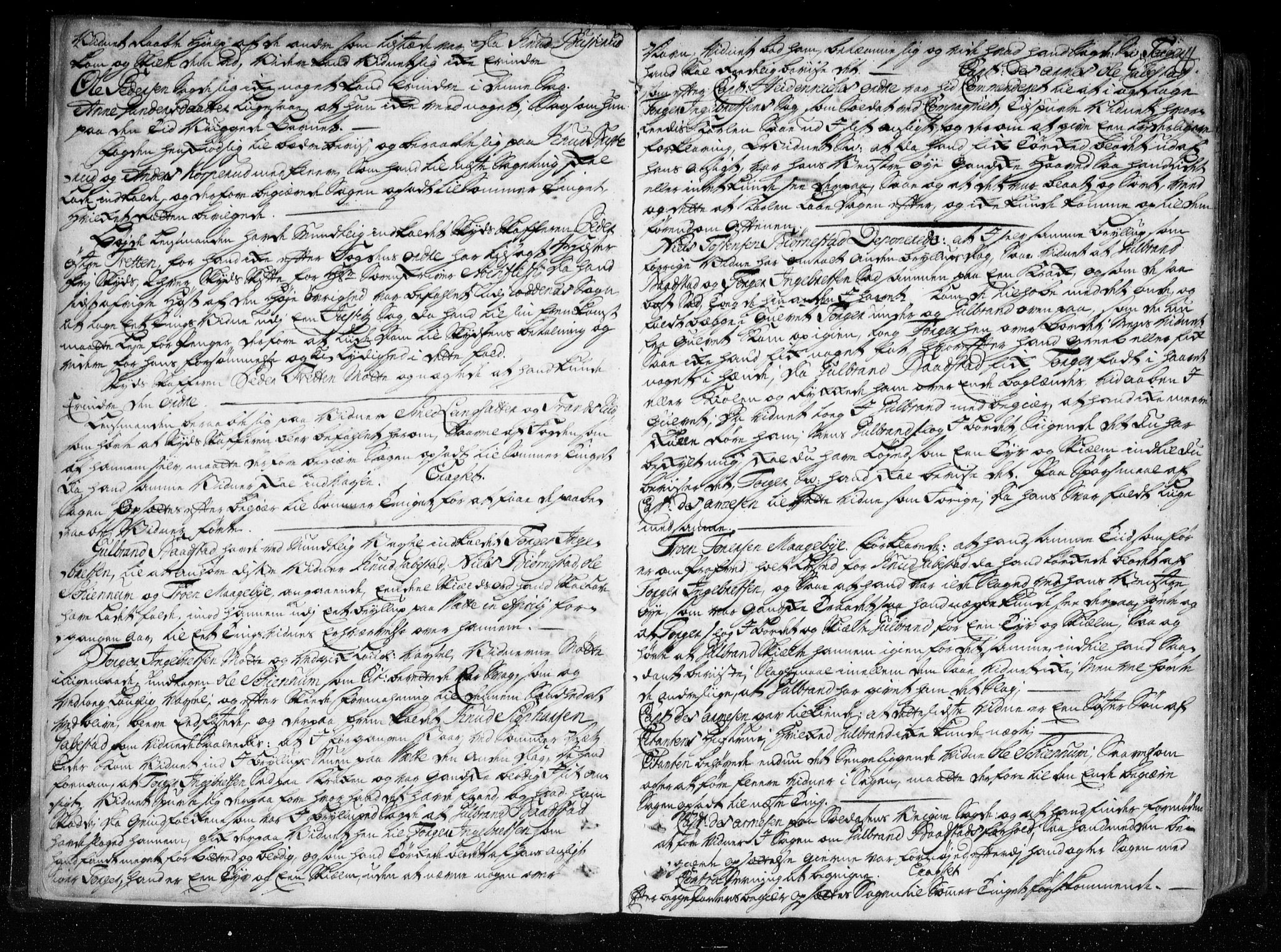 Heggen og Frøland sorenskriveri I, AV/SAO-A-11556/F/Fb/L0043: Tingbok, 1737-1743, p. 3b-4a