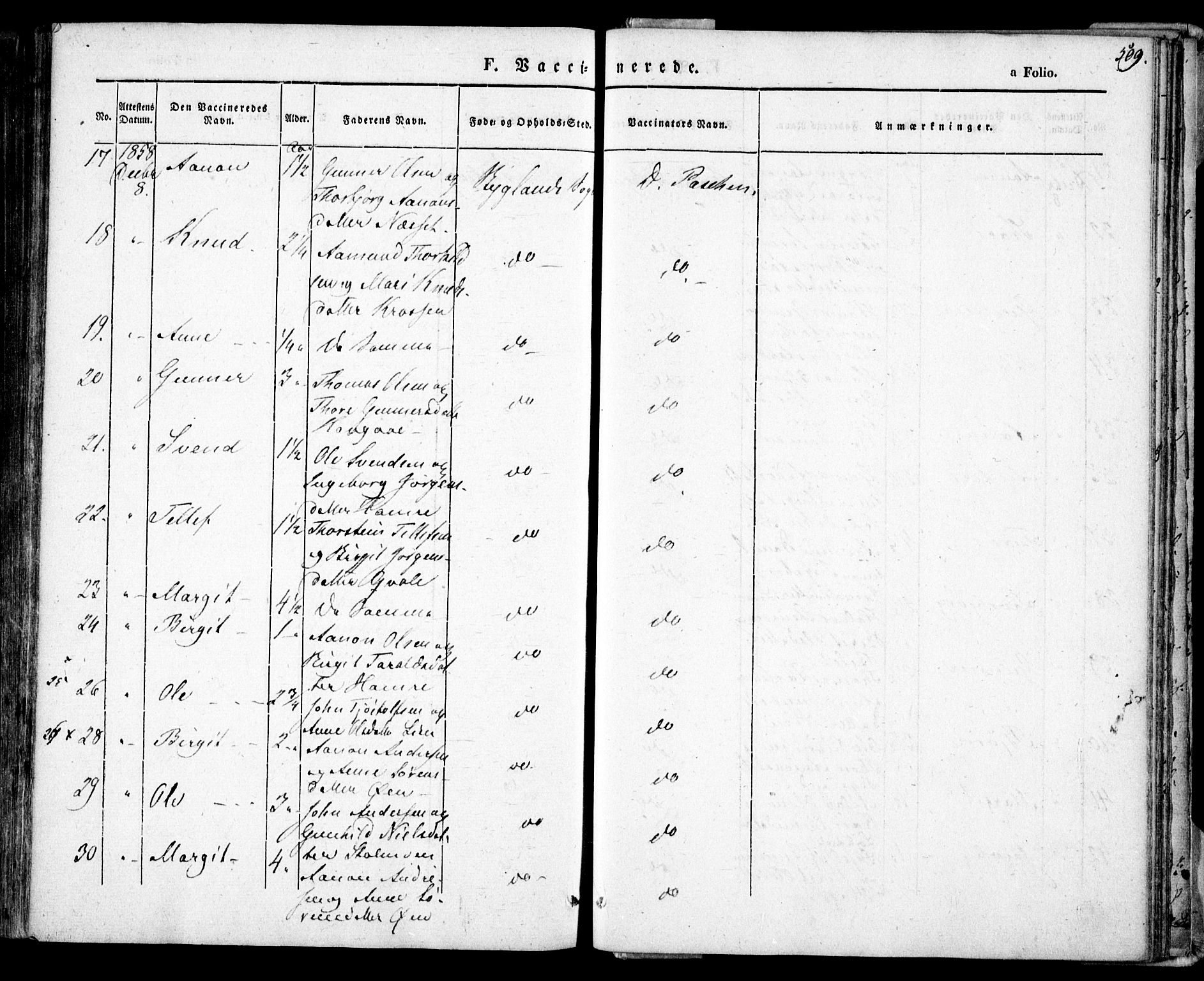 Bygland sokneprestkontor, AV/SAK-1111-0006/F/Fa/Fab/L0004: Parish register (official) no. A 4, 1842-1858, p. 509