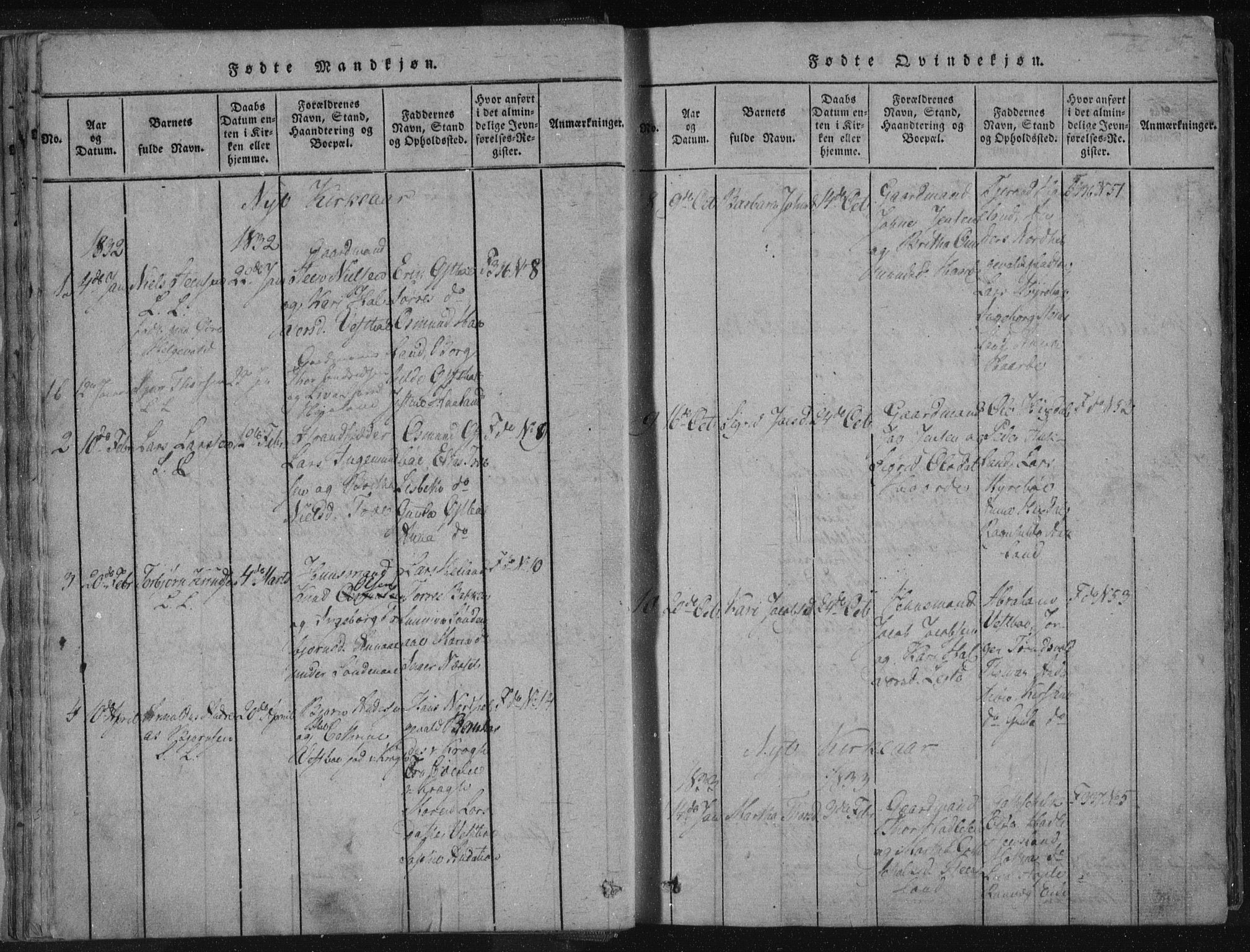 Vikedal sokneprestkontor, AV/SAST-A-101840/01/IV: Parish register (official) no. A 4, 1816-1850, p. 27