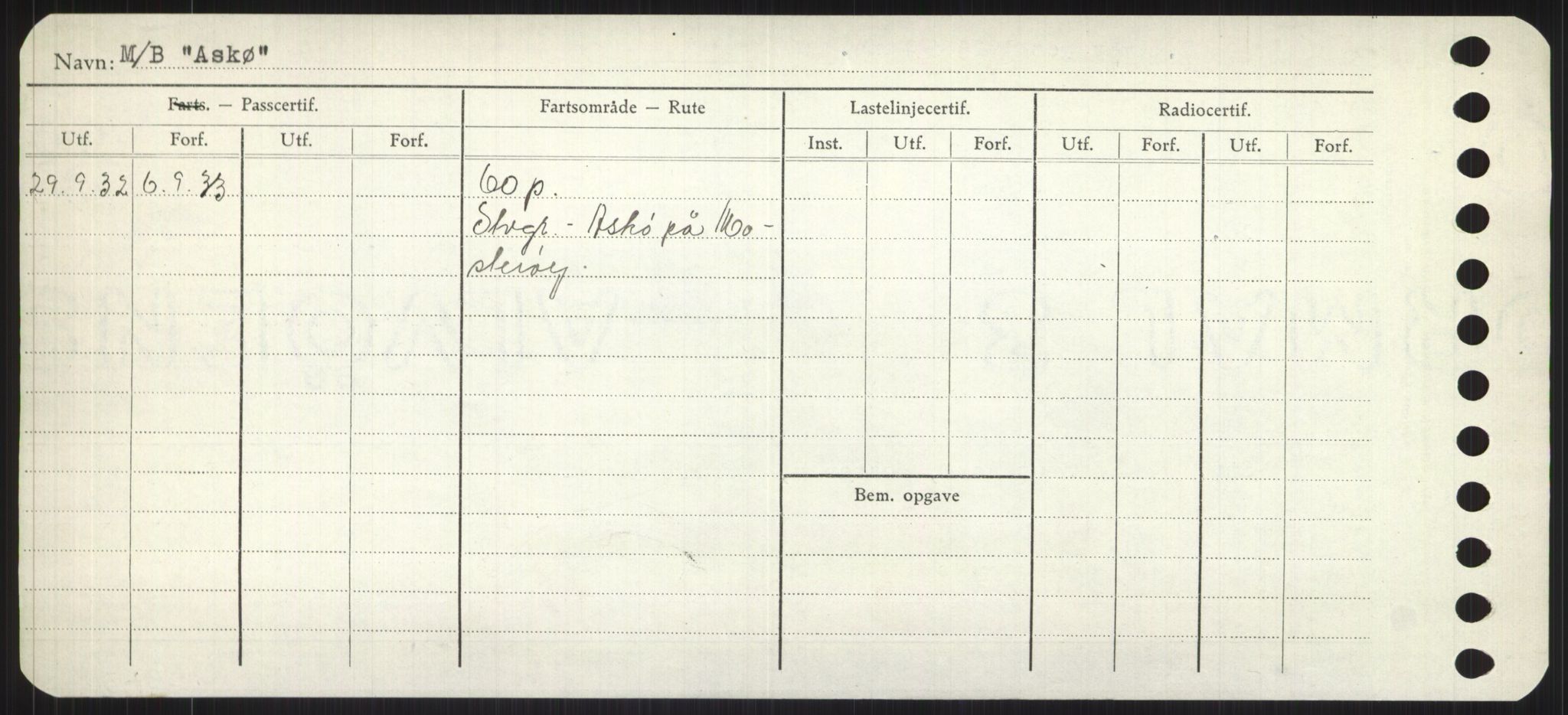 Sjøfartsdirektoratet med forløpere, Skipsmålingen, RA/S-1627/H/Ha/L0001/0001: Fartøy, A-Eig / Fartøy A-Bjøn, p. 448