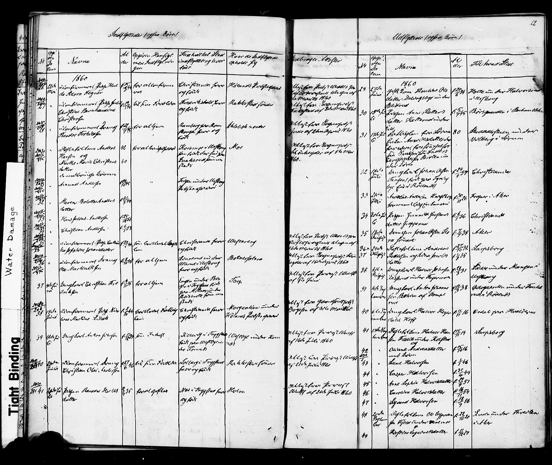 Høland prestekontor Kirkebøker, AV/SAO-A-10346a/F/Fa/L0012.b: Parish register (official) no. I 12B, 1850-1877, p. 22