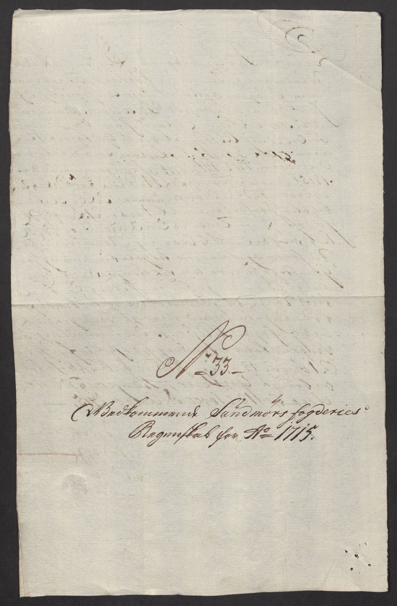 Rentekammeret inntil 1814, Reviderte regnskaper, Fogderegnskap, AV/RA-EA-4092/R54/L3567: Fogderegnskap Sunnmøre, 1715, p. 228