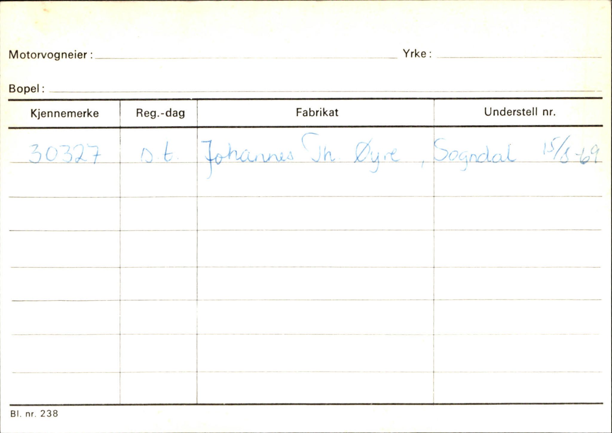 Statens vegvesen, Sogn og Fjordane vegkontor, AV/SAB-A-5301/4/F/L0126: Eigarregister Fjaler M-Å. Leikanger A-Å, 1945-1975, p. 979