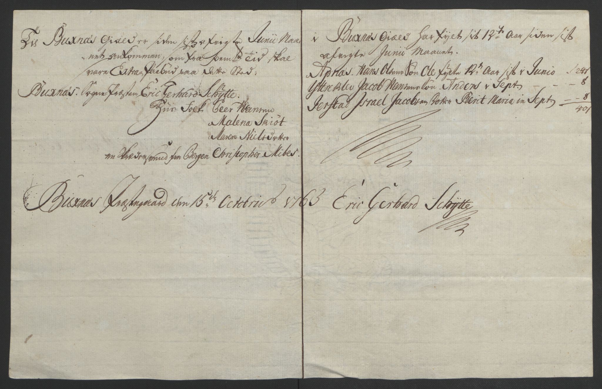 Rentekammeret inntil 1814, Reviderte regnskaper, Fogderegnskap, RA/EA-4092/R67/L4747: Ekstraskatten Vesterålen, Andenes og Lofoten, 1762-1766, p. 150